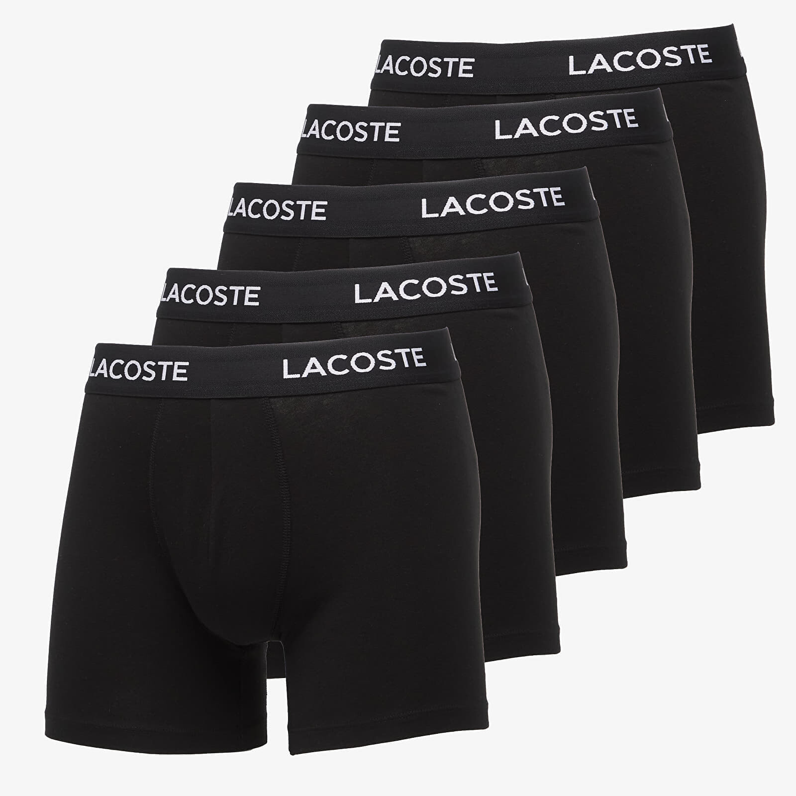 Boxerky LACOSTE 3 Packs Boxer Brief Black XL