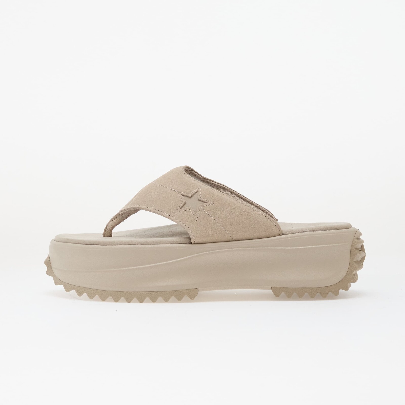 Tenisky Converse Run Star Sandal Platform Suede Papyrus EUR 37.5