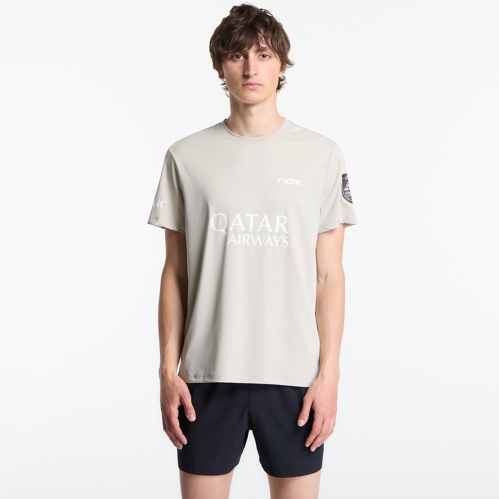 Tričko Nox Sponsors At10 T-Shirt Grey XL