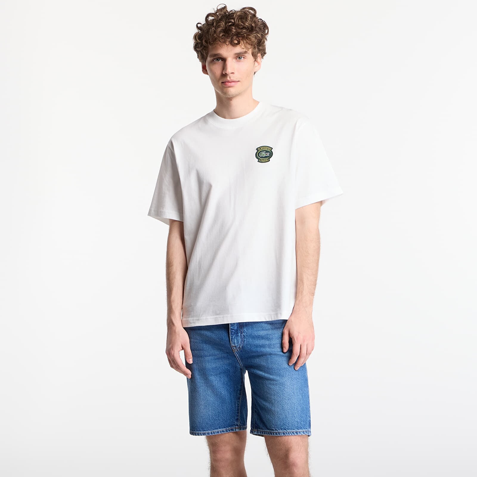 Tričko LACOSTE Tee-Shirt Flour 5