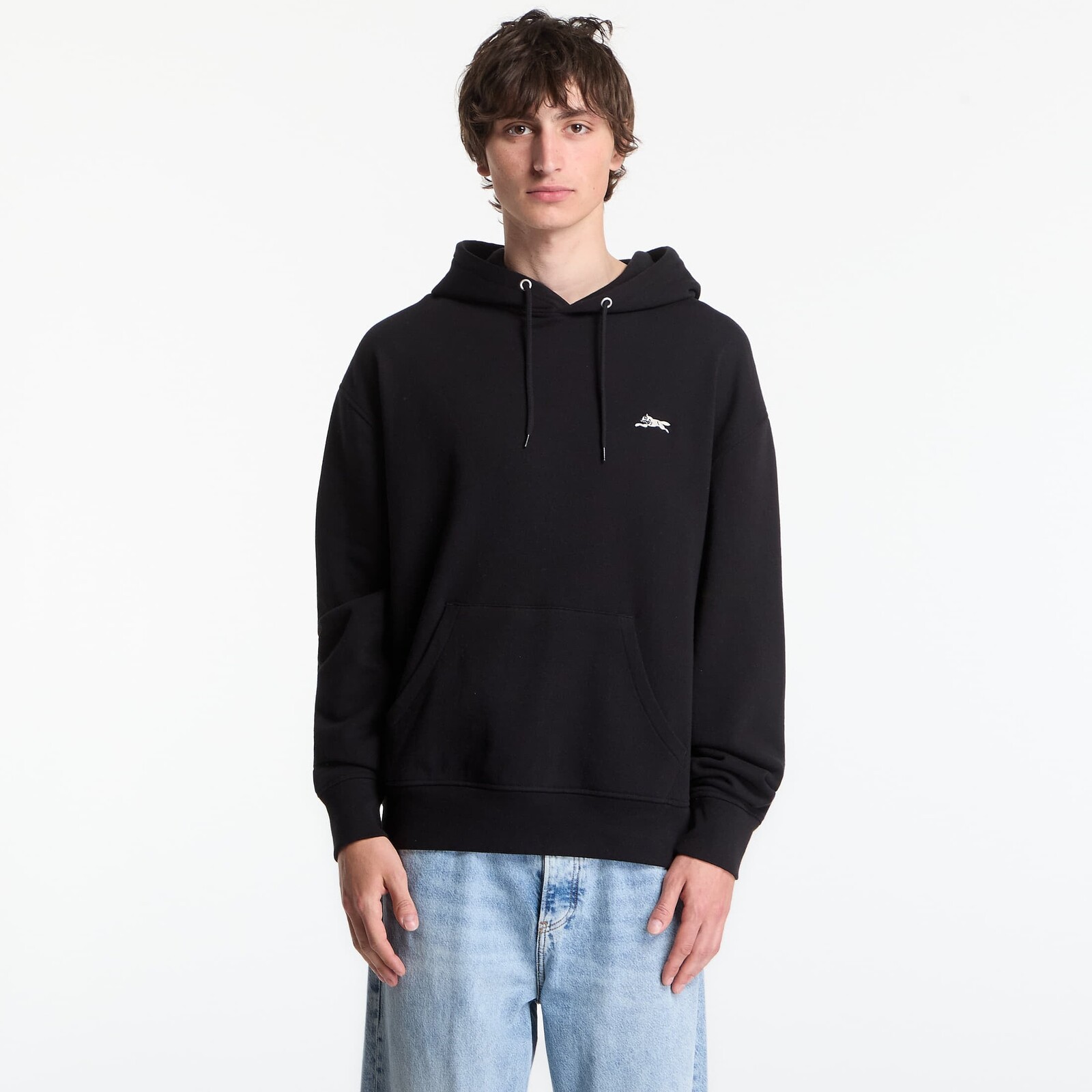 Mikina Billionaire Boys Club Icecream Applique Jumbo Running Dog Popover Hood Black XL