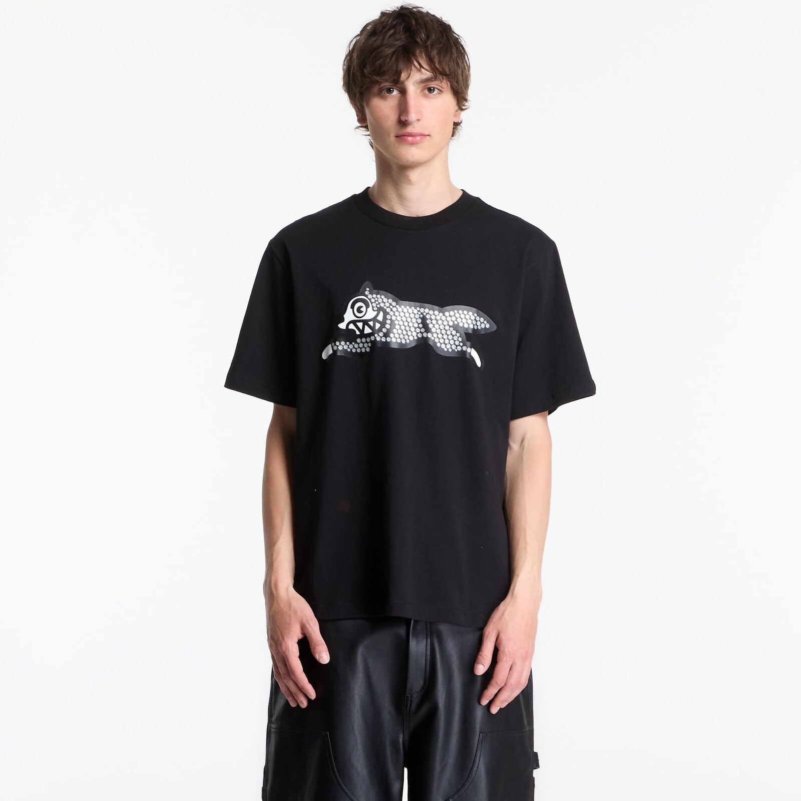 Tričko Billionaire Boys Club Icecream Glitter Running Dog T-Shirt Black XL