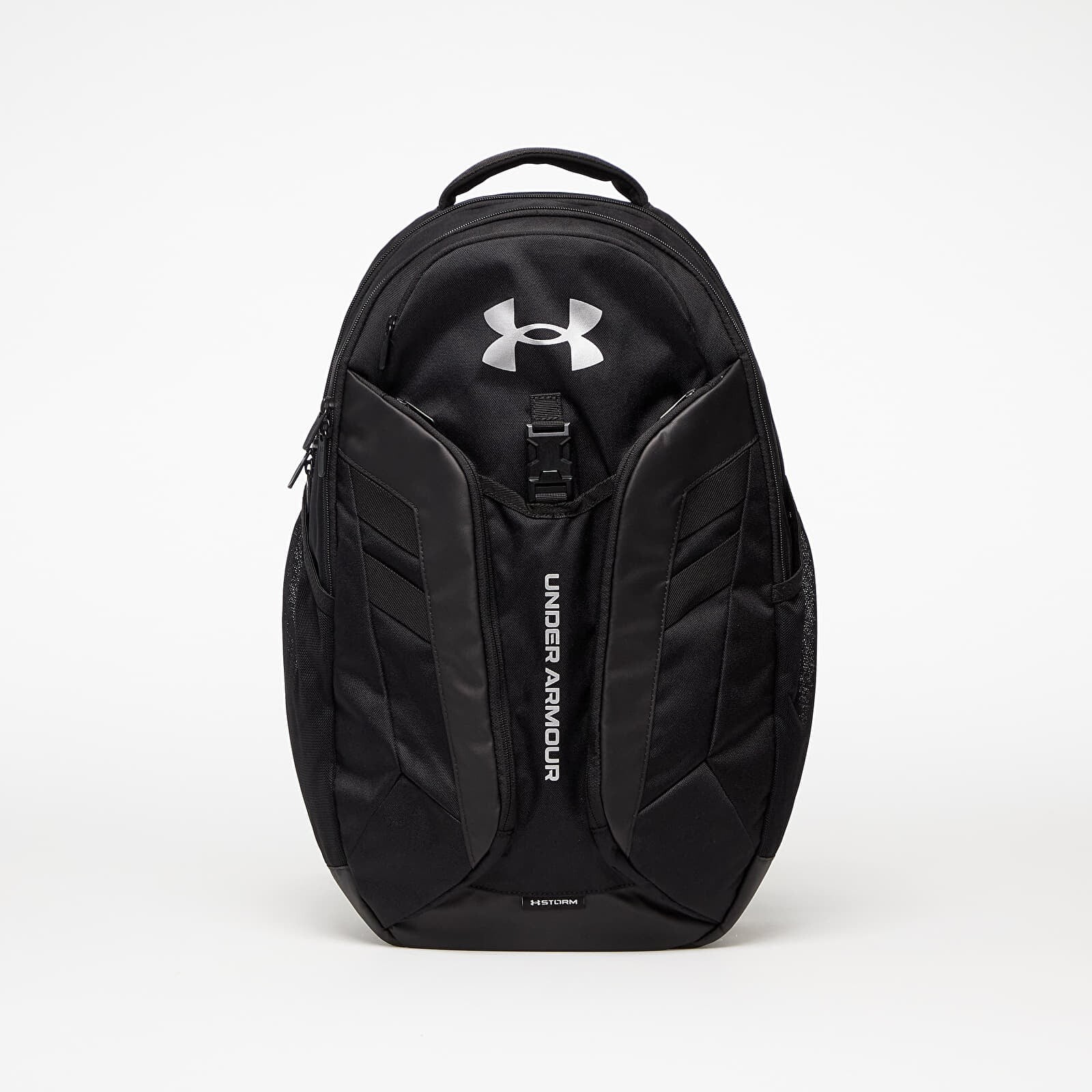 Batoh Under Armour Hustle Pro Backpack Black/ Black/ Metallic Silver 31,5 l