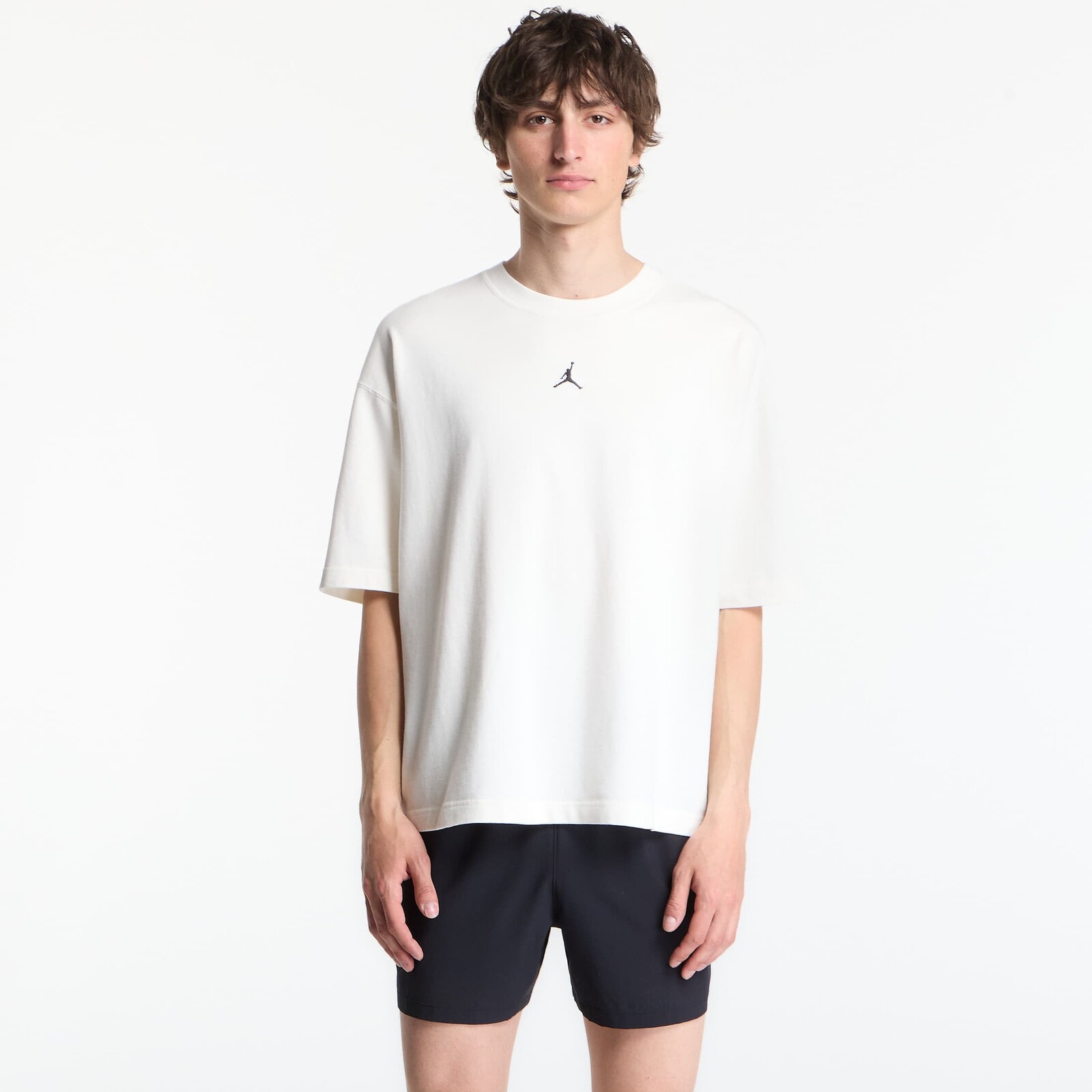 Tričko Jordan Flight Men's Heavyweight Short-Sleeve Top Sail/ Sail/ Black XL