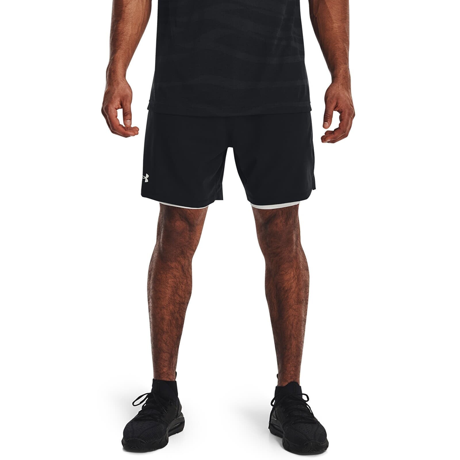 Šortky Under Armour Vanish Woven 2in1 Sts Black M