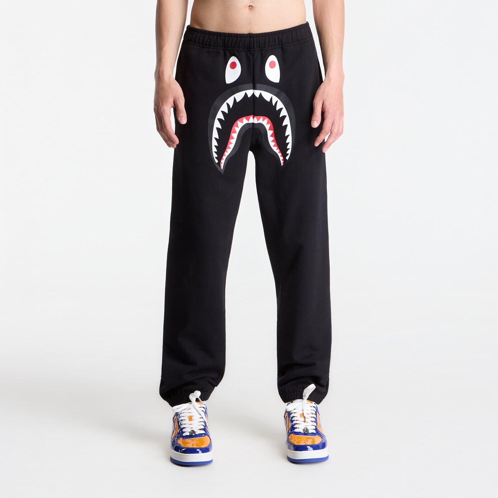 Tepláky A BATHING APE Shark Sweat Pants UNISEX Black M