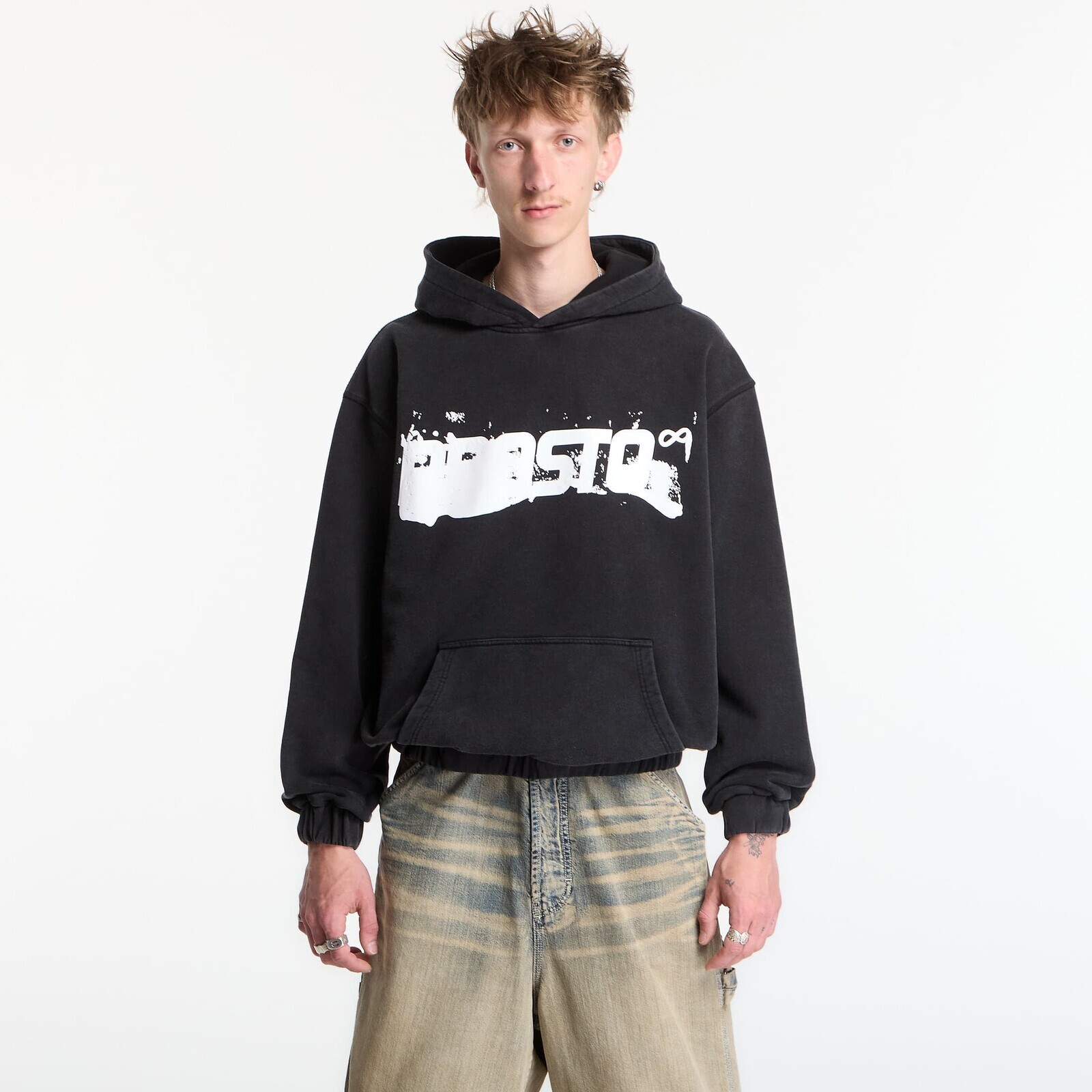 Mikina Prosto Hoodie Splash Black XL