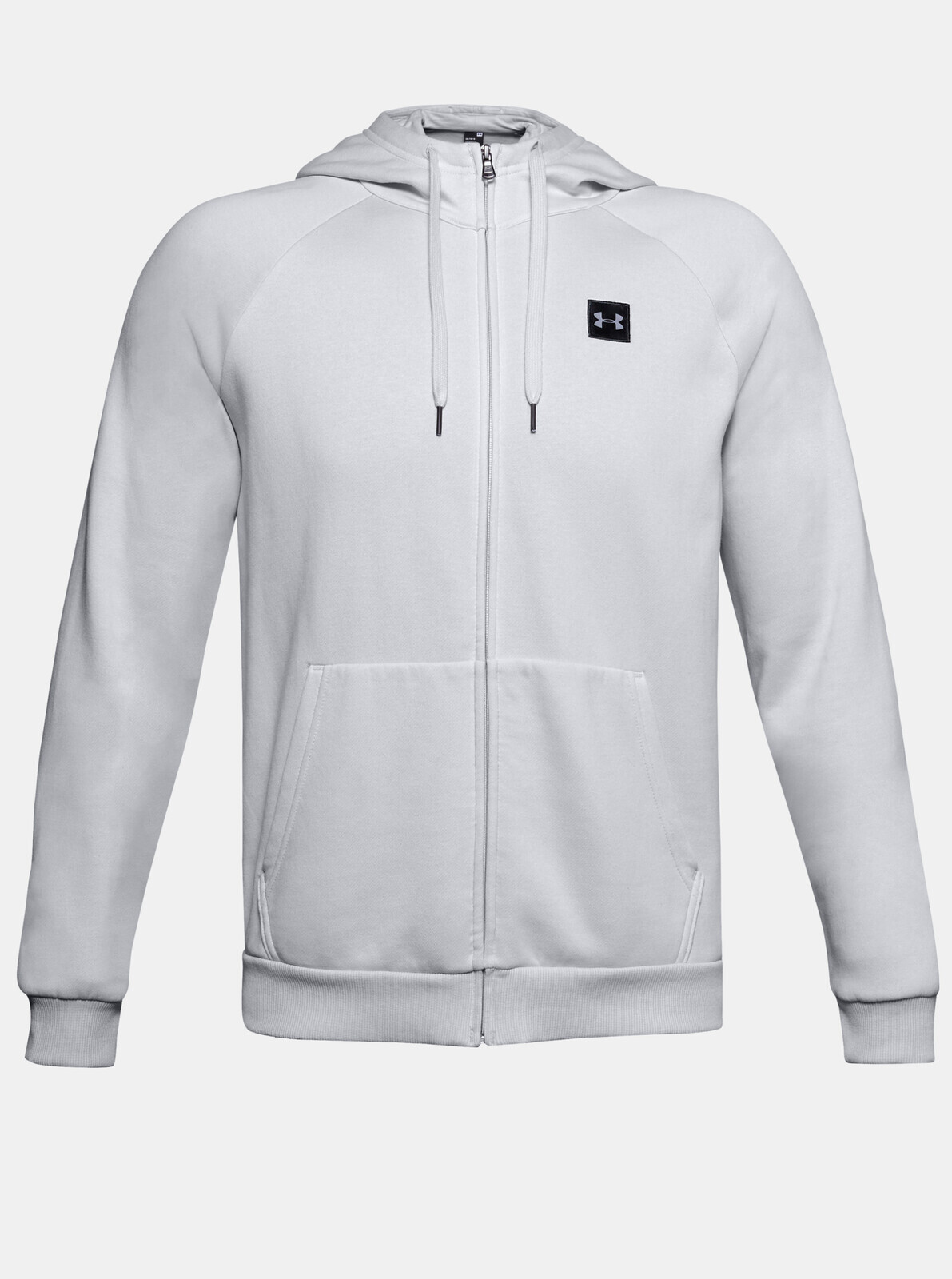 Under Armour Rival Fleece Fz Hoodie-Gry
