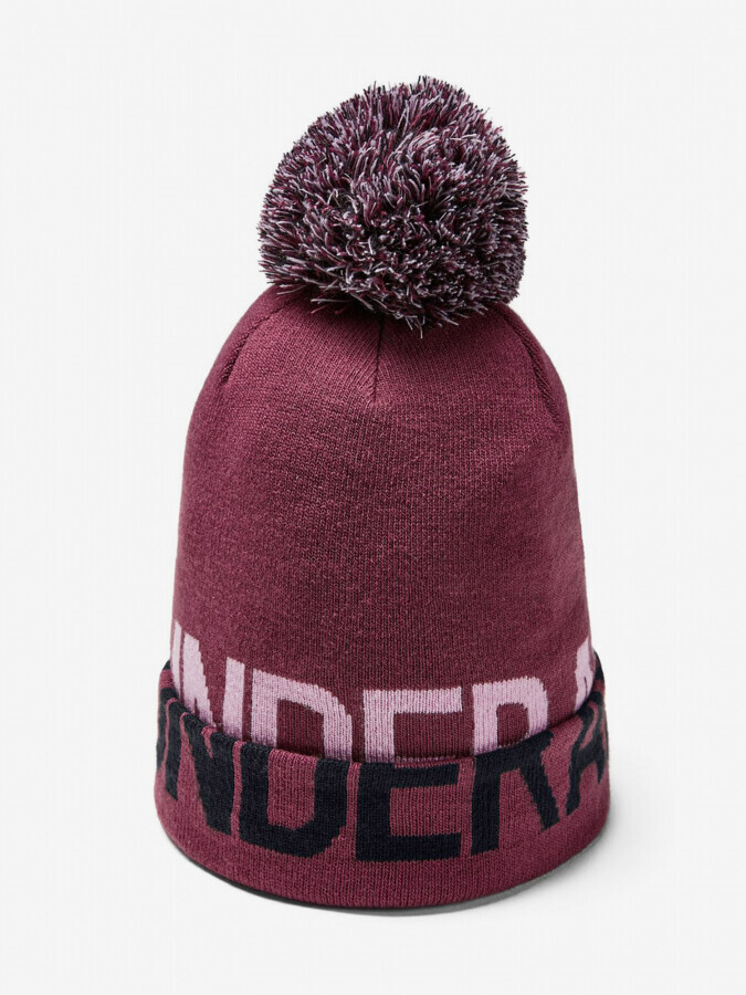 Cap Under Armour Graphic Pom Beanie-Ppl