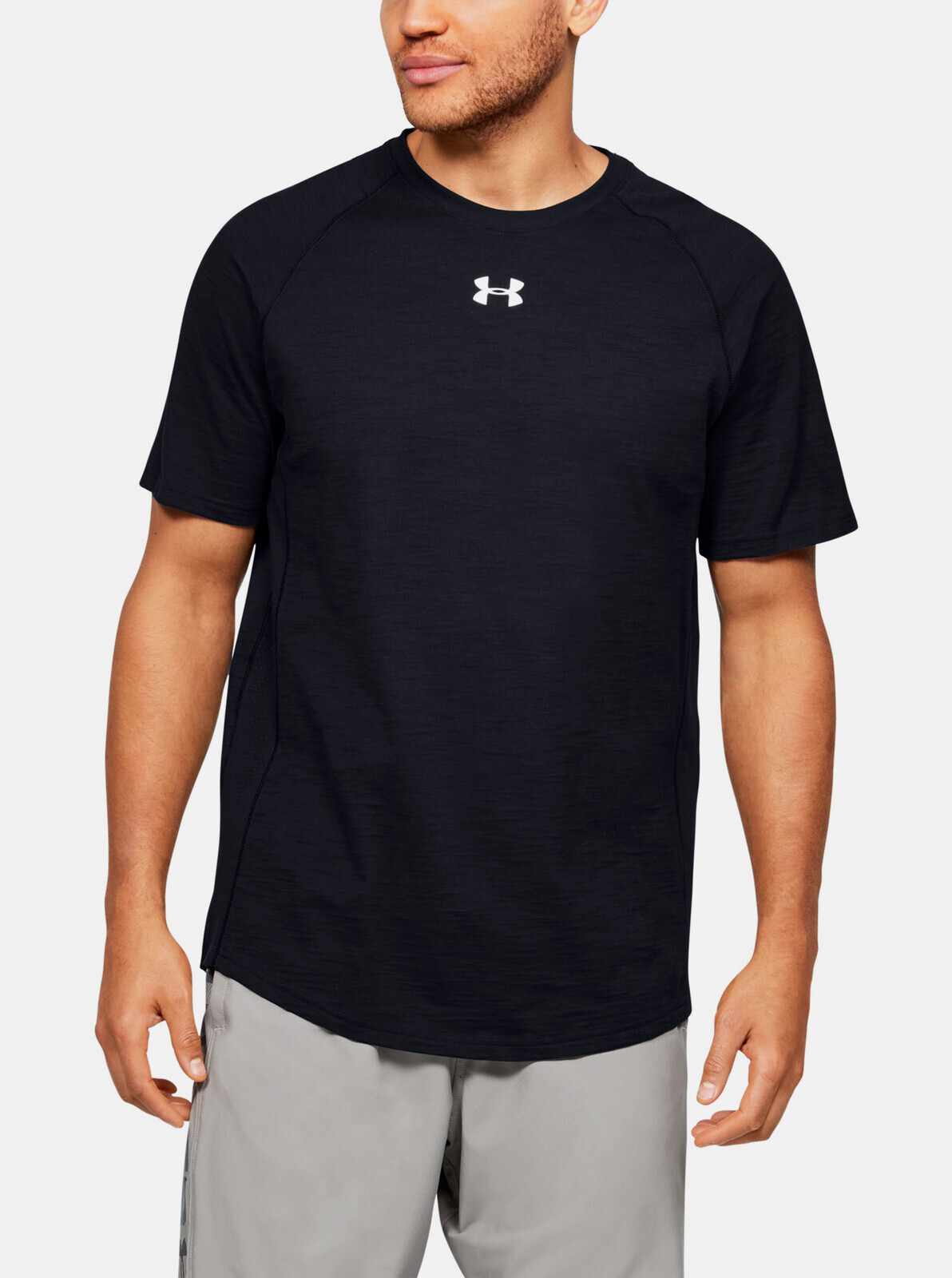 Black Men's T-Shirt Charged Under Armour