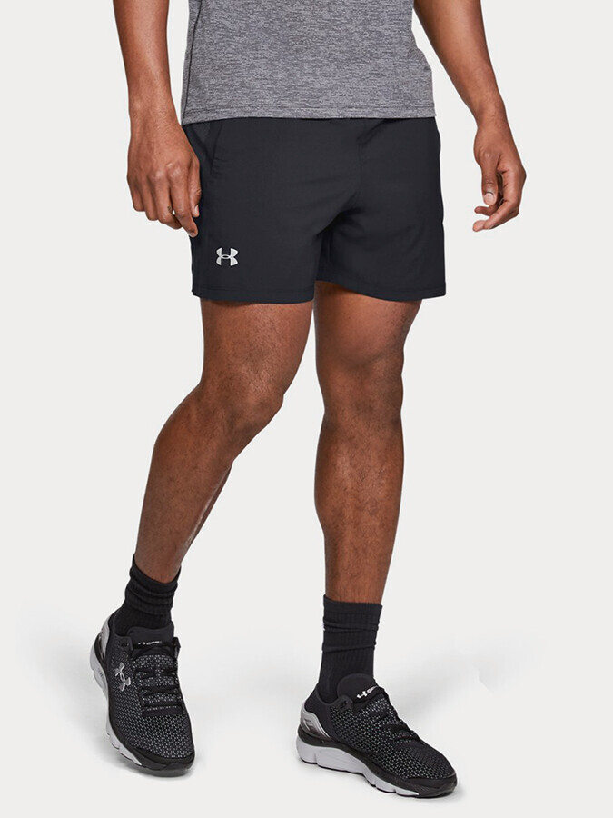 Čierne pánske kraťasy Launch SW Under Armour