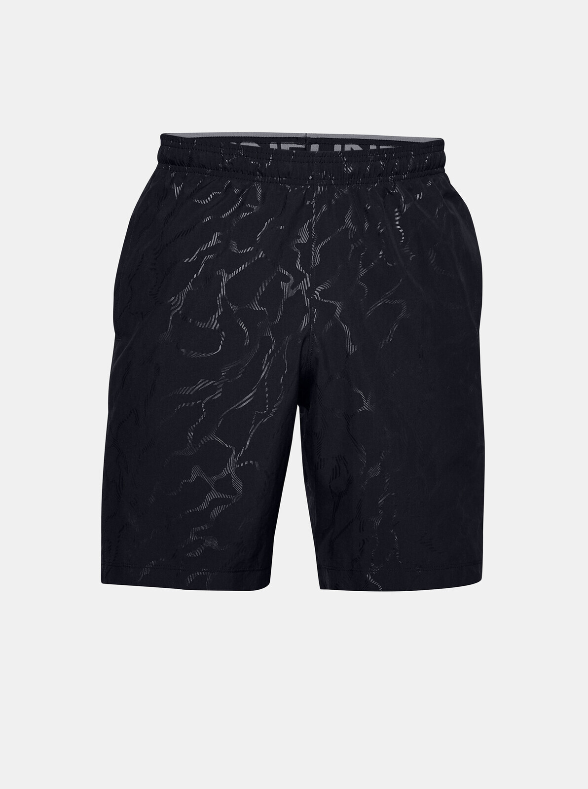 Graphic Emboss Under Armour Black Men's Shorts