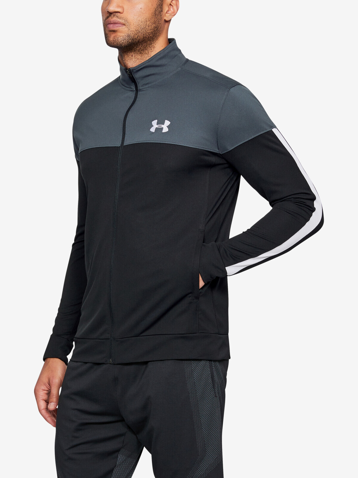 Sportstyle Pique Under Armour Grey Men's Sweatshirt