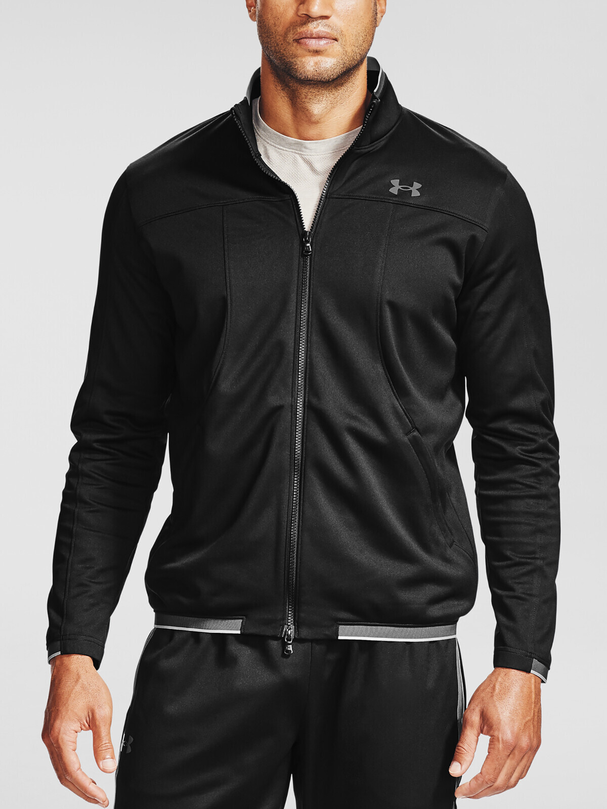 Under Armour UA Recover Knit Track Jacket-BLK Jacket