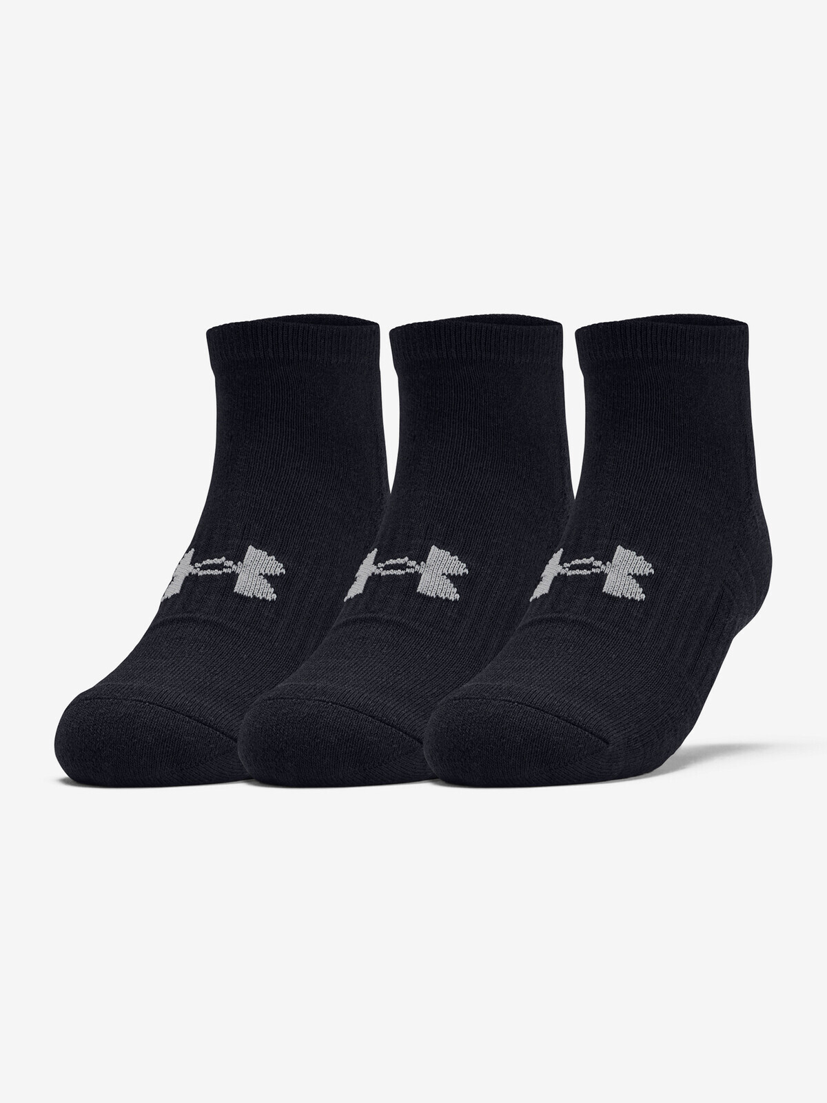 Socks Under Armour Training Cotton Locut-BLK