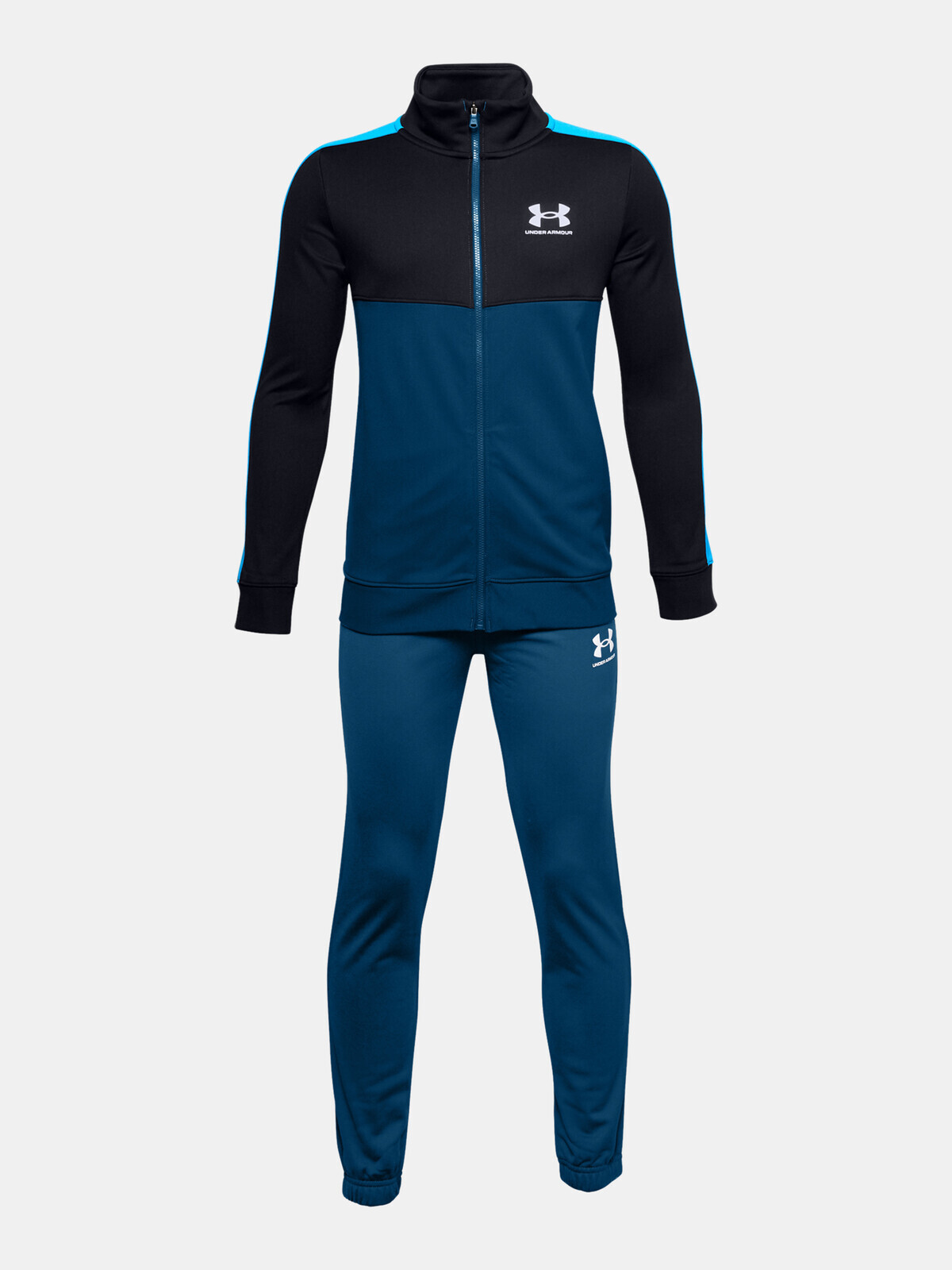 Under Armour UA CB Knit Track Suit-BLU Tracksuit
