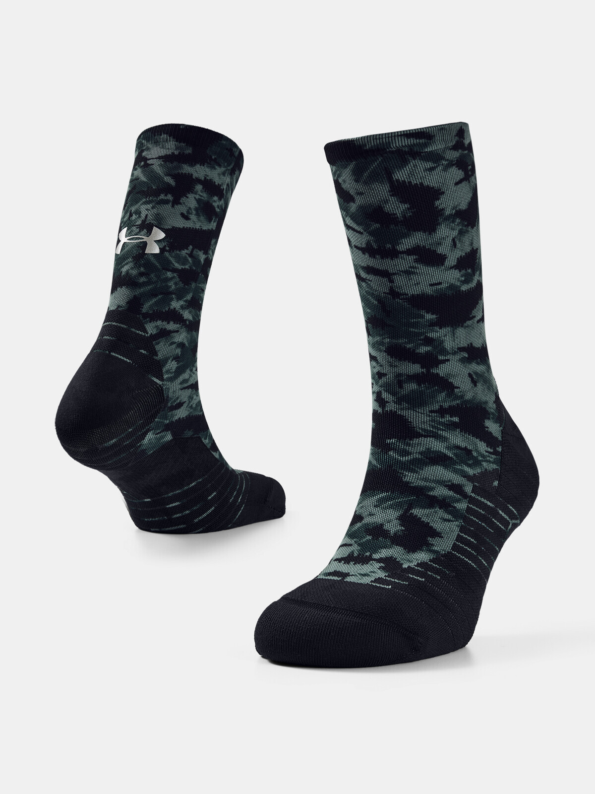 Under Armour UA Run Cushion Crew-BLU Socks