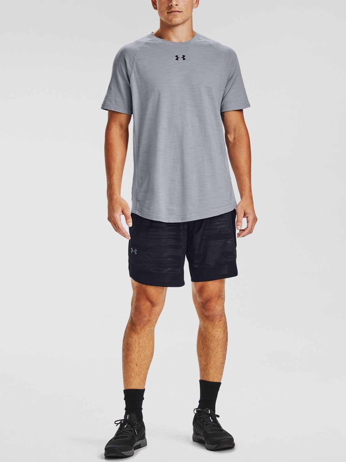Under Armour UA Train Stretch Print Sts-BLK Shorts