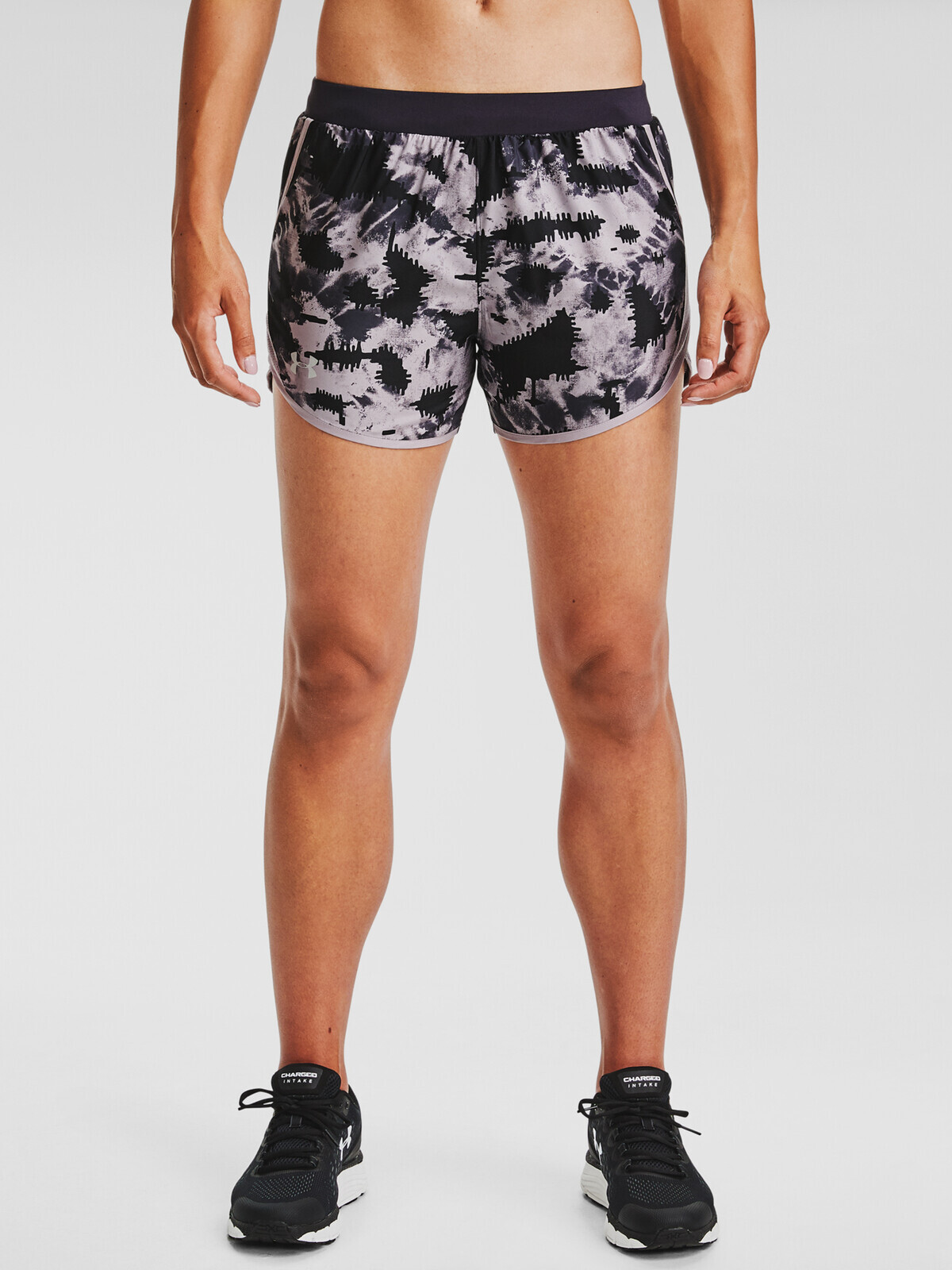 Shorts Under Armour W UA Fly By 2.0 Printed Short-PPL