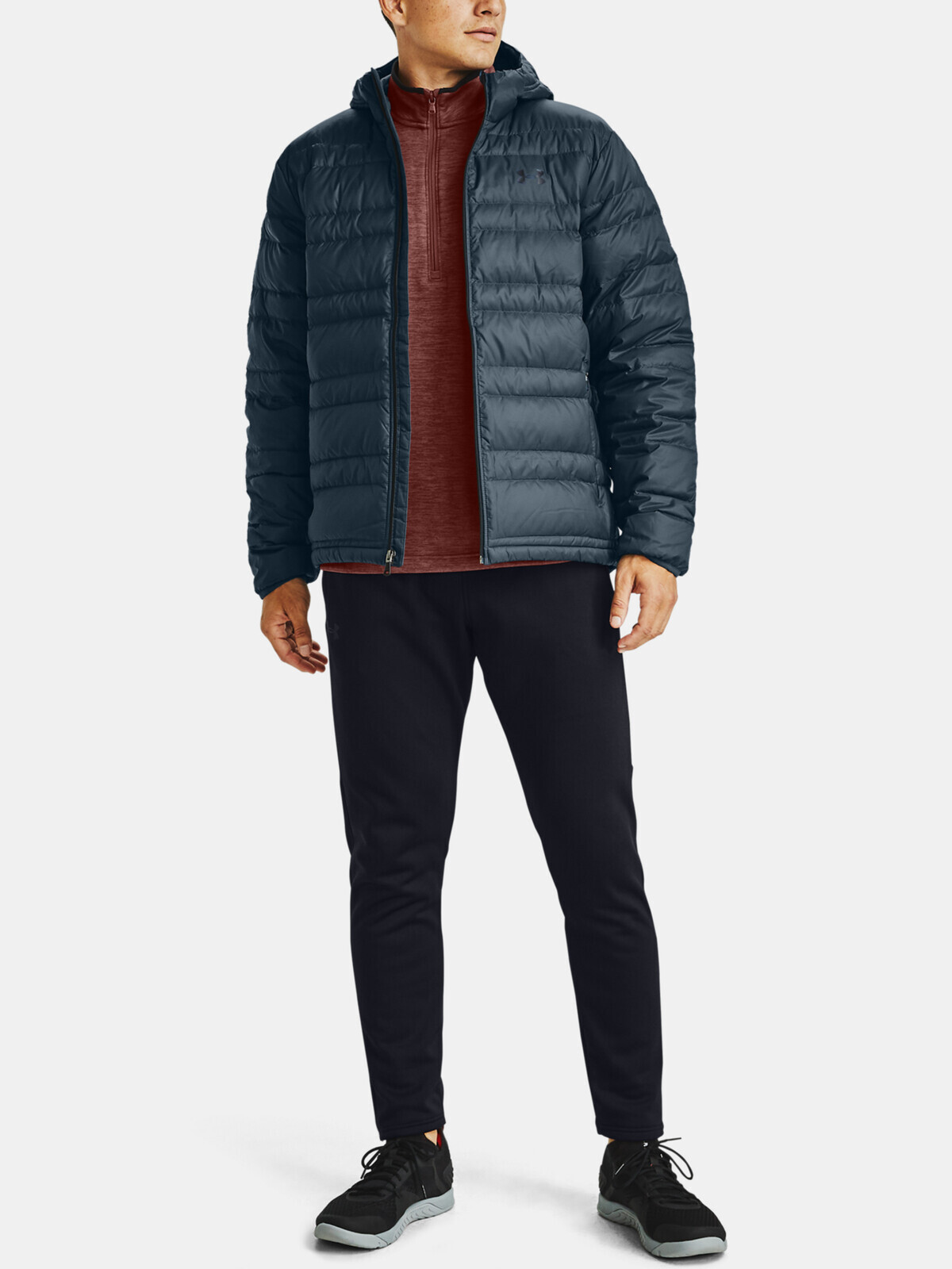 Under Armour Jacket Armour Down Hooded Jkt - Mens