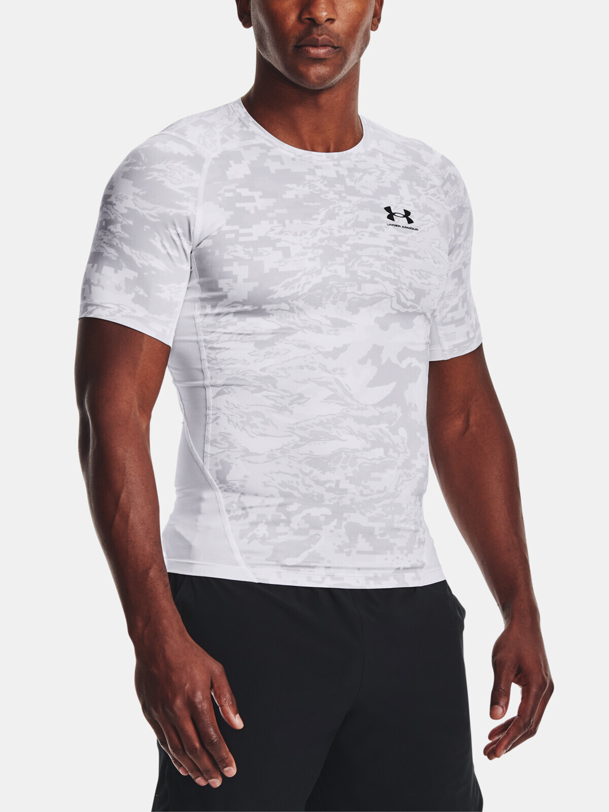 Pánske tričko Under Armour HG Armour Camo Comp