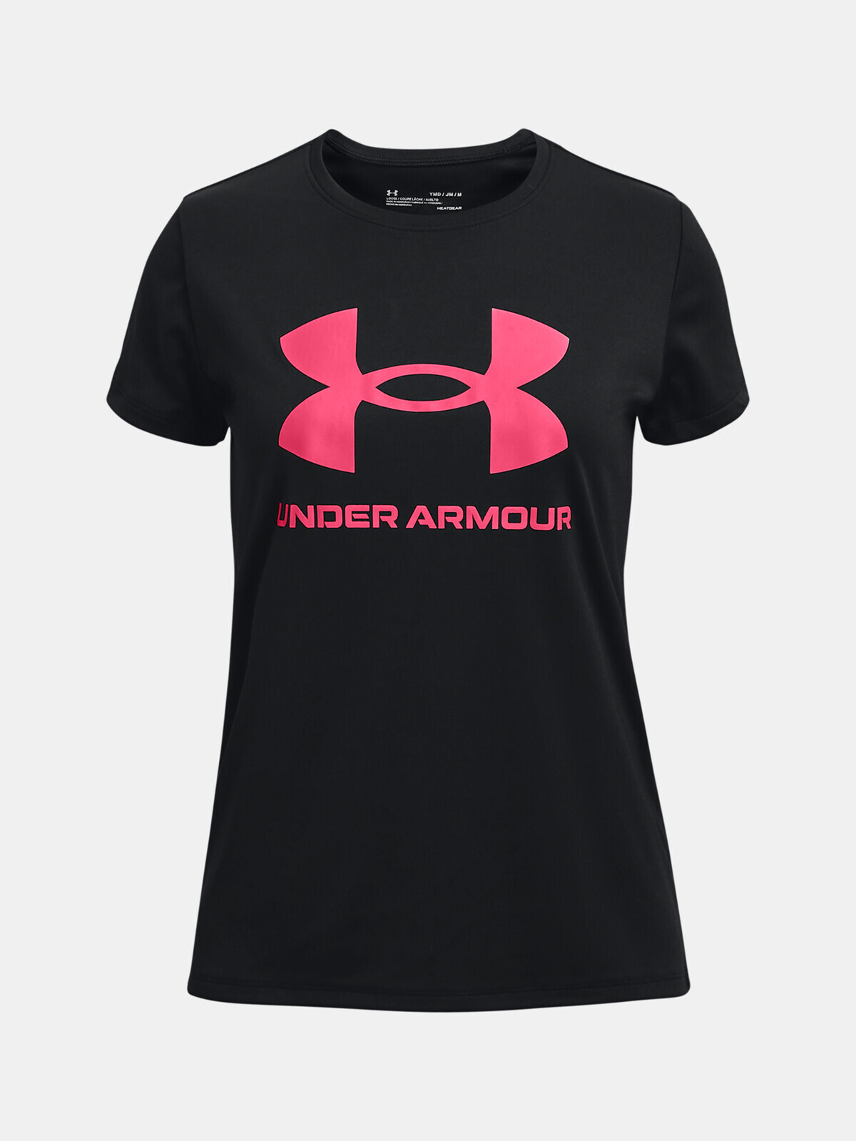Under Armour T-shirt Tech Sportstyle BL SS-BLK - Girls