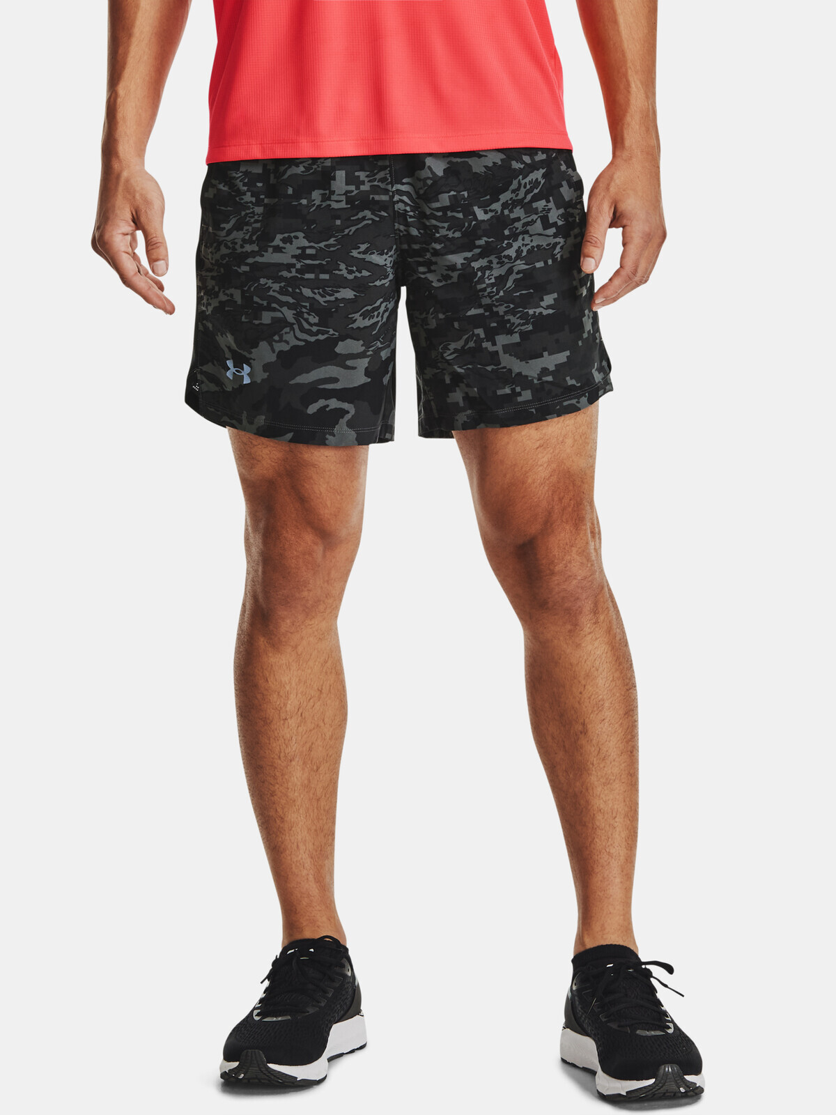 Under Armour Shorts UA Launch SW 7'' PRT Short-BLK - Men's