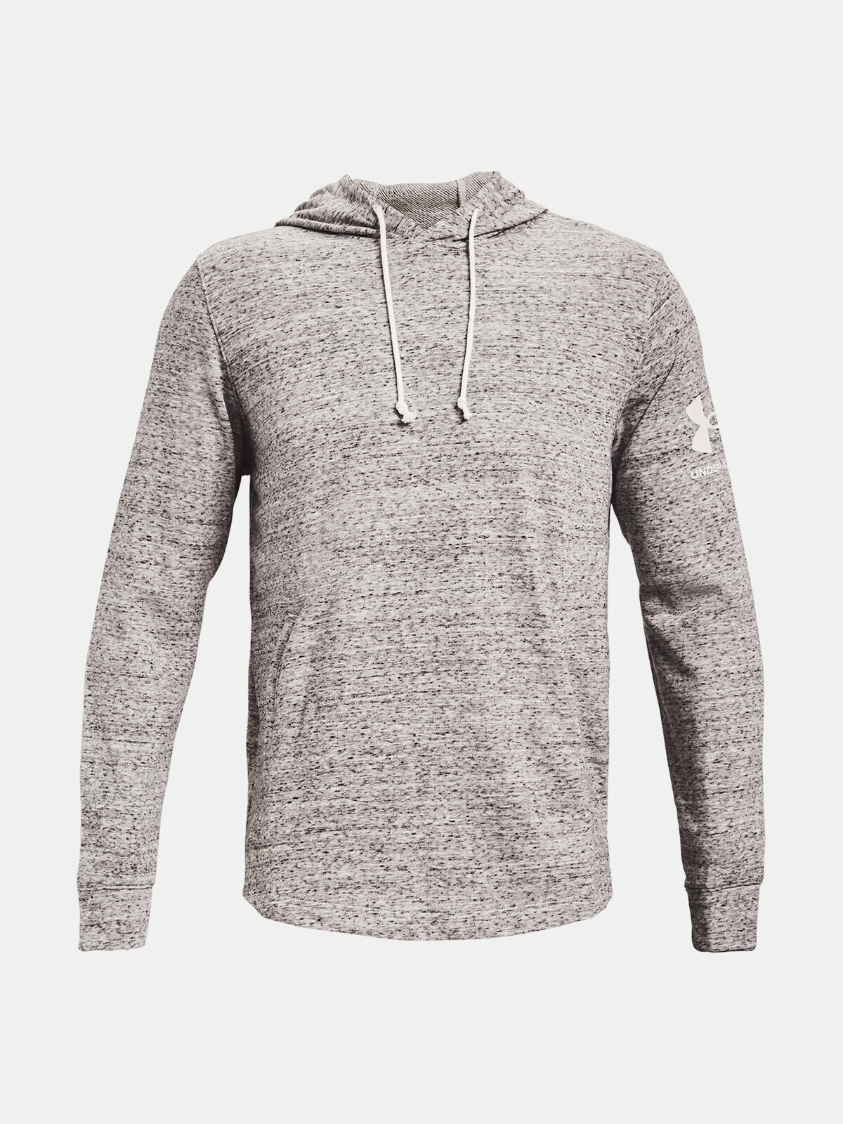 Under Armour Sweatshirt RIVAL TERRY HOODIE-WHT - Mens