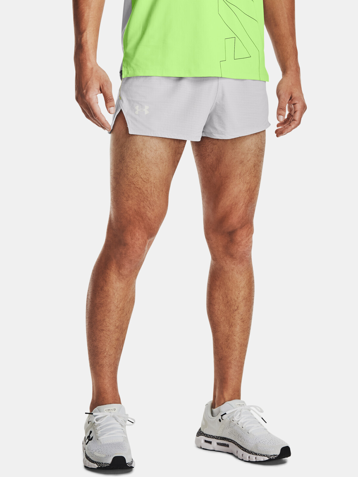 Under Armour Shorts Draft Run Short-GRY - Men's