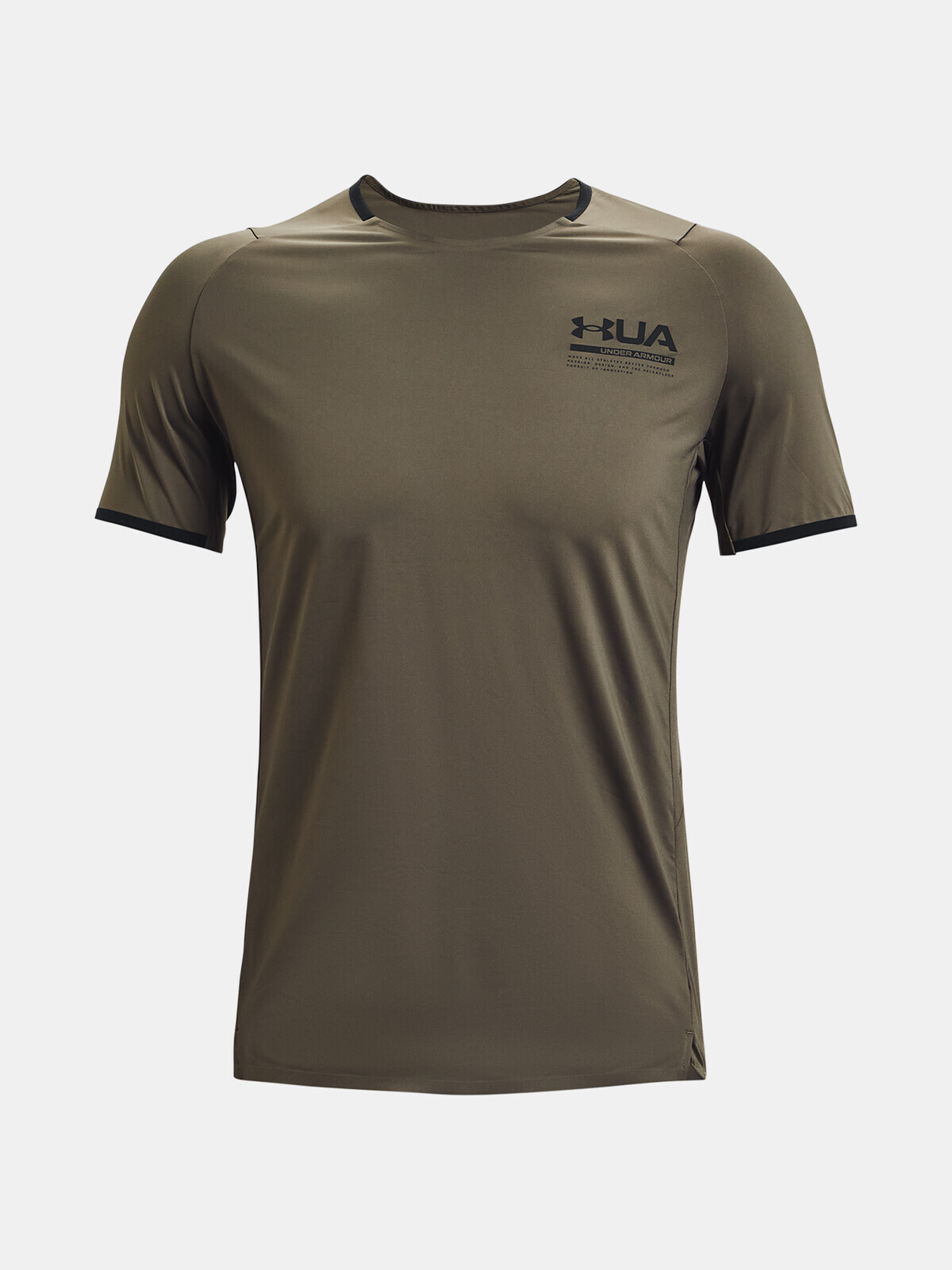Under Armour T-shirt HG IsoChill Perforated SS-GRN - Men's