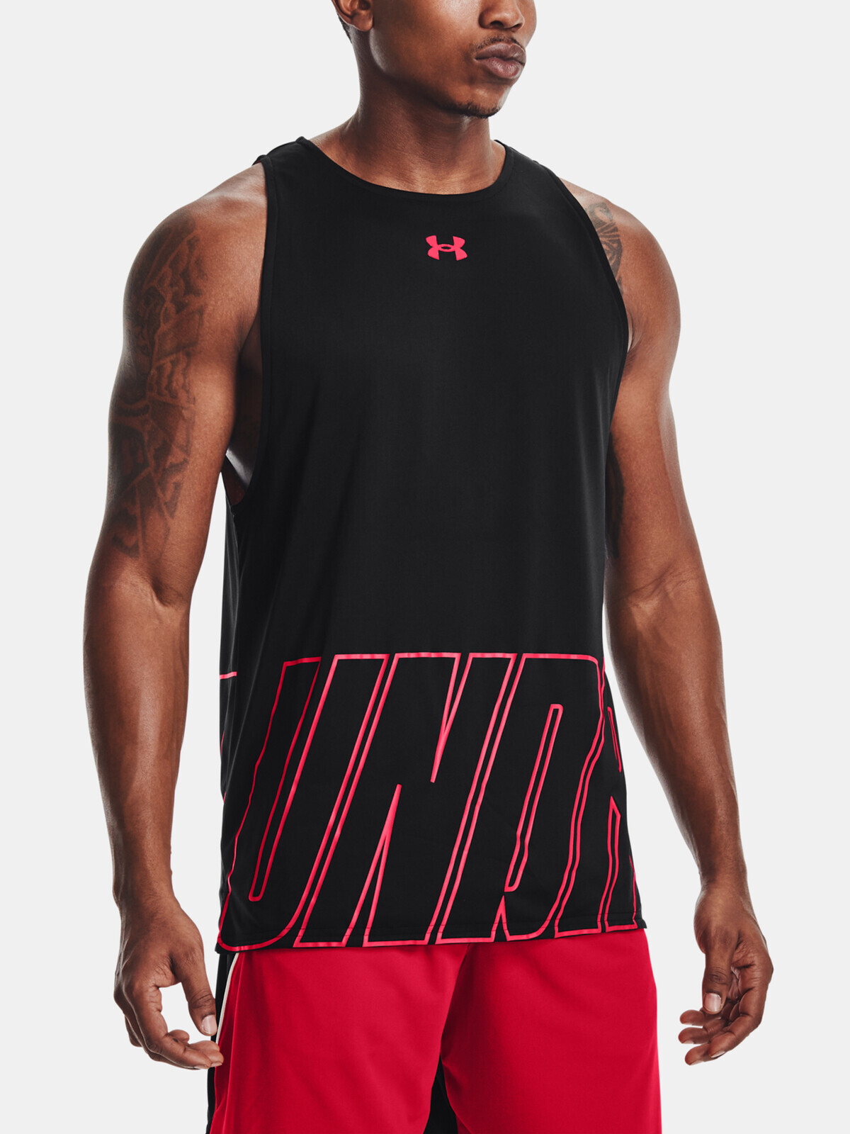 Under Armour Tank Top UA BASELINE REVERSIBLE TANK-BLK - Men's