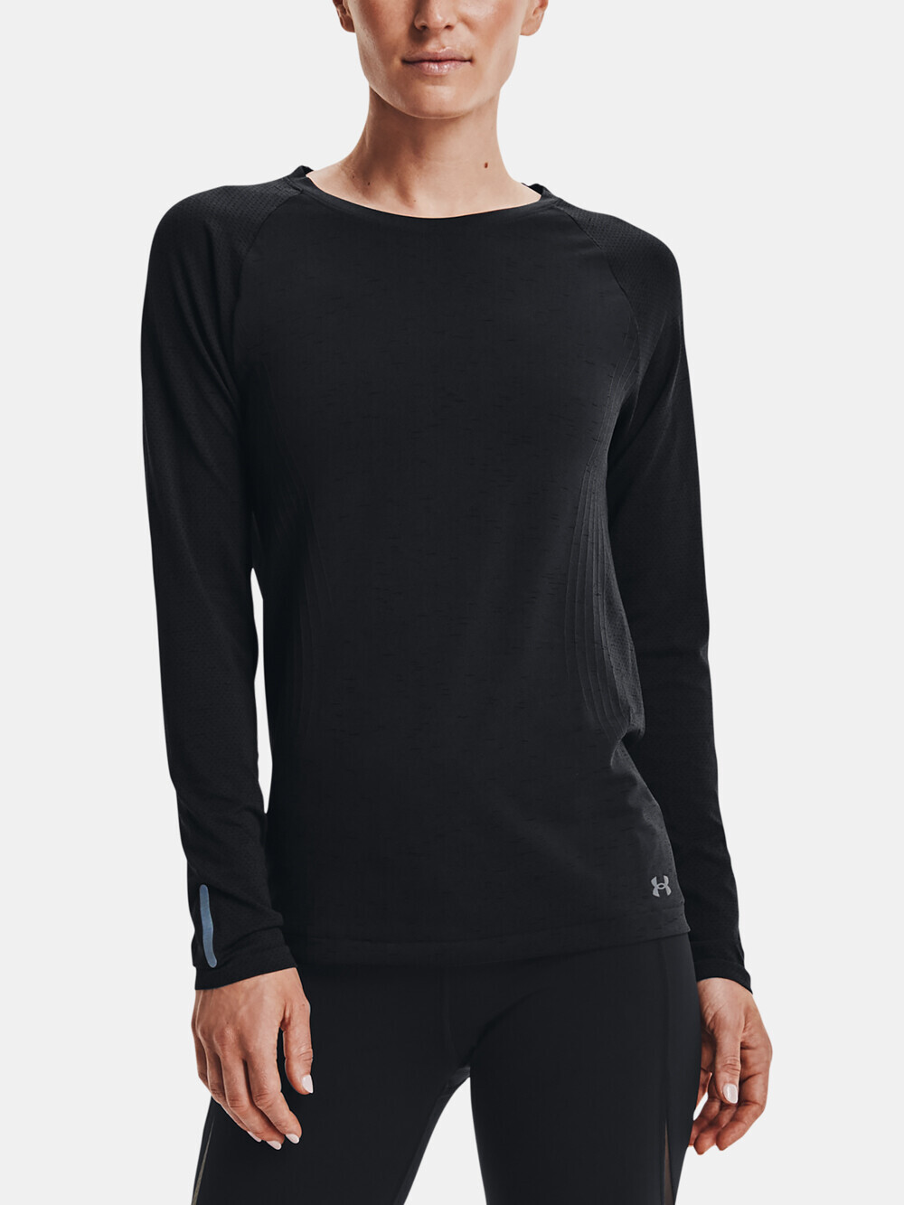 Under Armour T-Shirt UA Seamless Run LS-BLK - Women