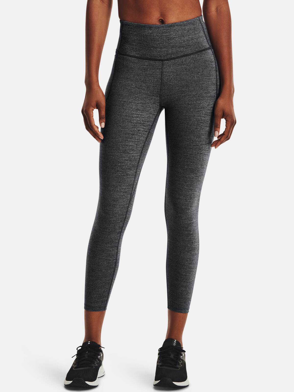 Under Armour Leggings Meridian Heather Ankle Leg-BLK - Women's