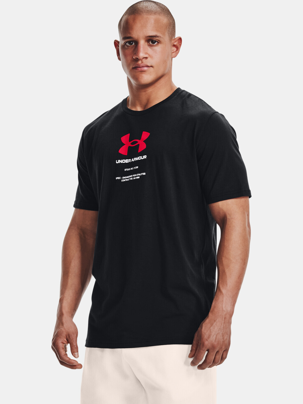 Under Armour T-shirt UA ENGINEERED SYMBOL SS-BLK