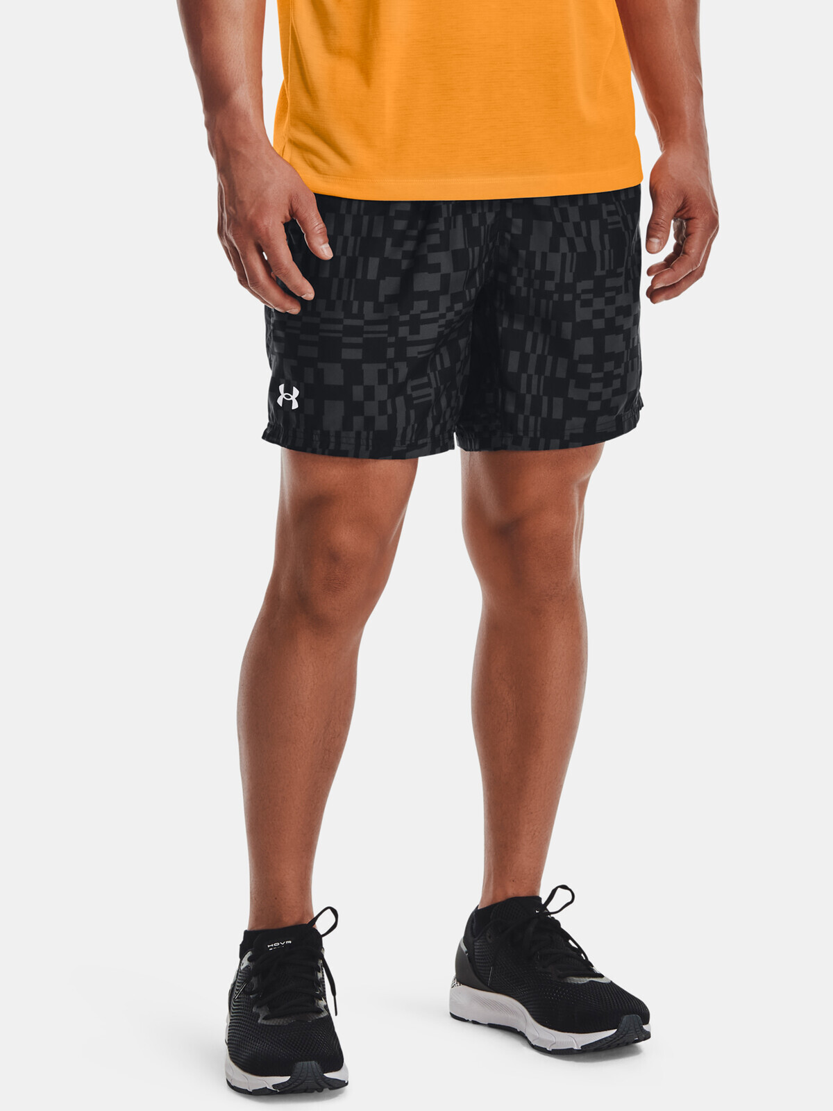 Under Armour Shorts Speed Stride Print Short-BLK - Men's