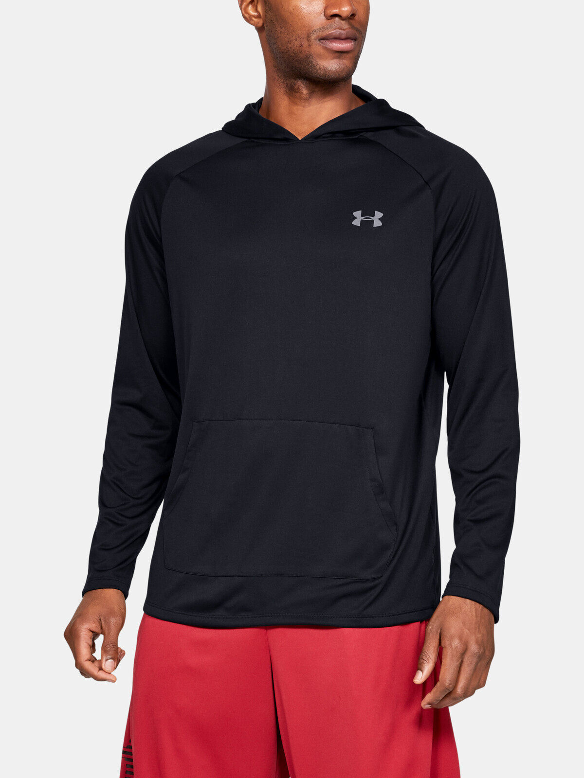 Under Armour T-shirt Tech 2.0 Hoodie-BLK - Men's