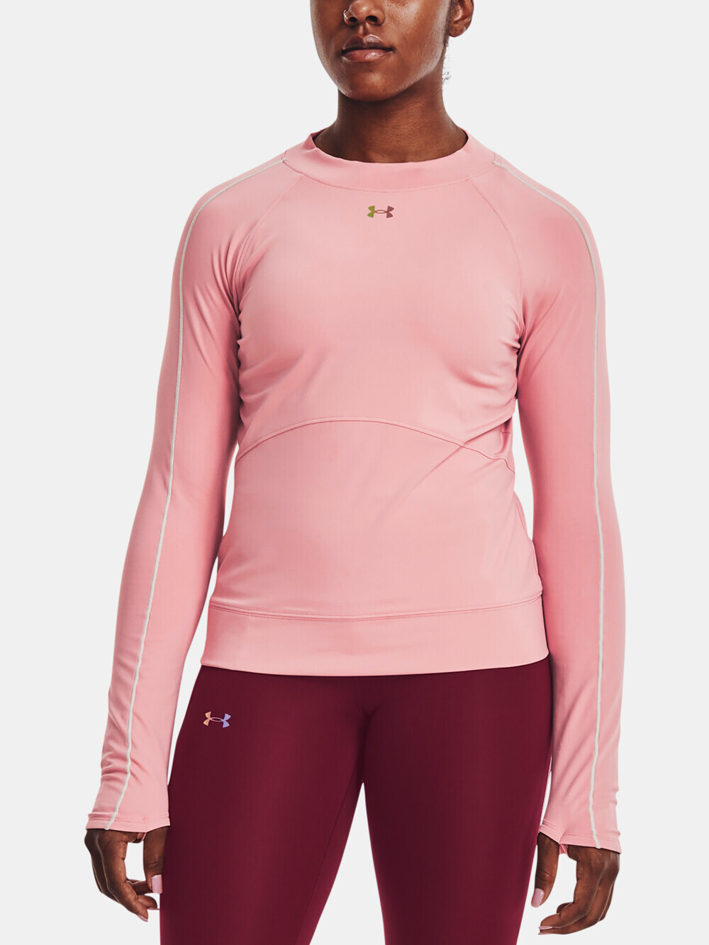 Under Armour T-shirt UA Rush CG Core Top-PNK - Women's