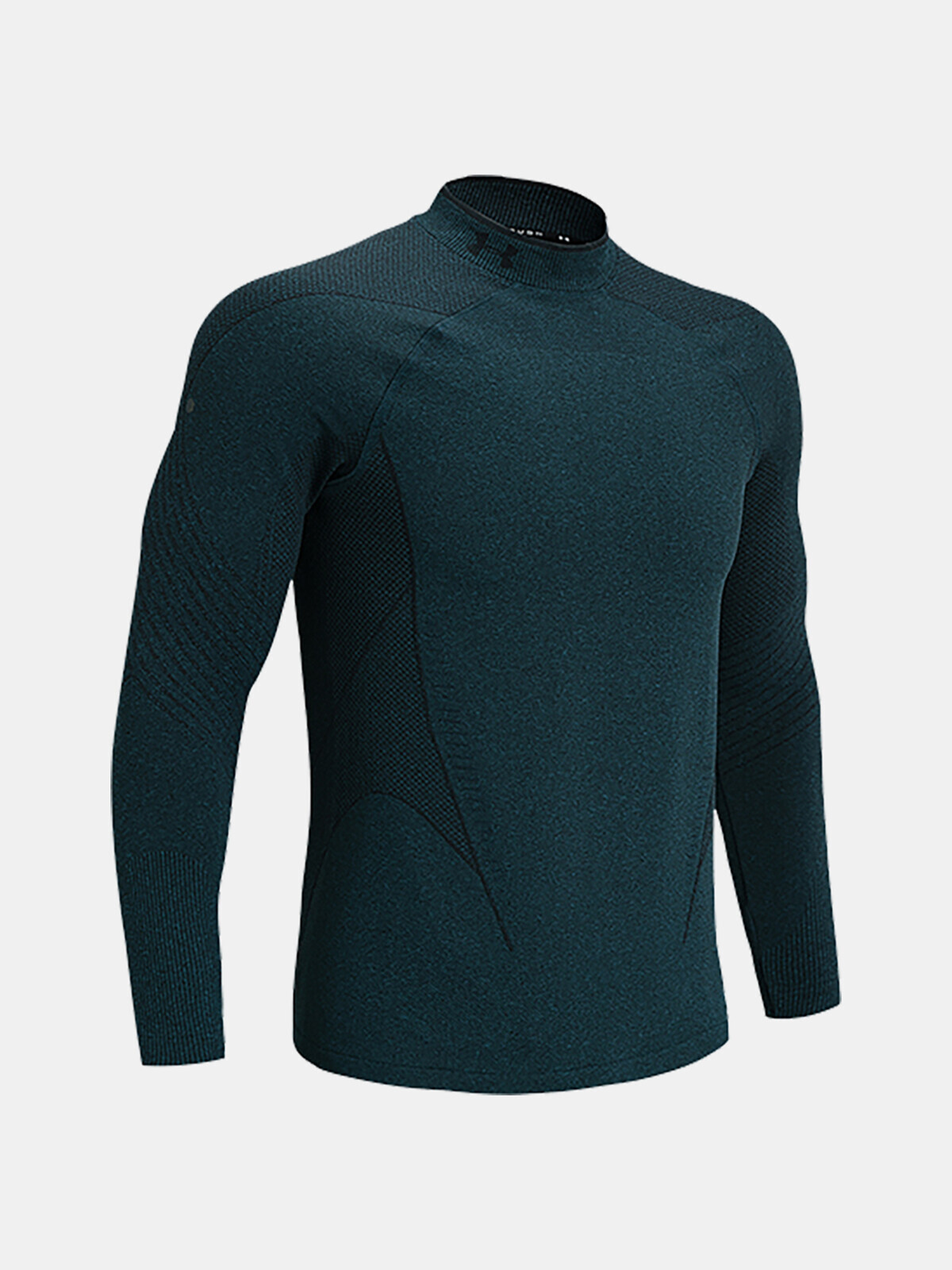 Under Armour T-Shirt UA CG Rush Seamless Mock-BLU - Men
