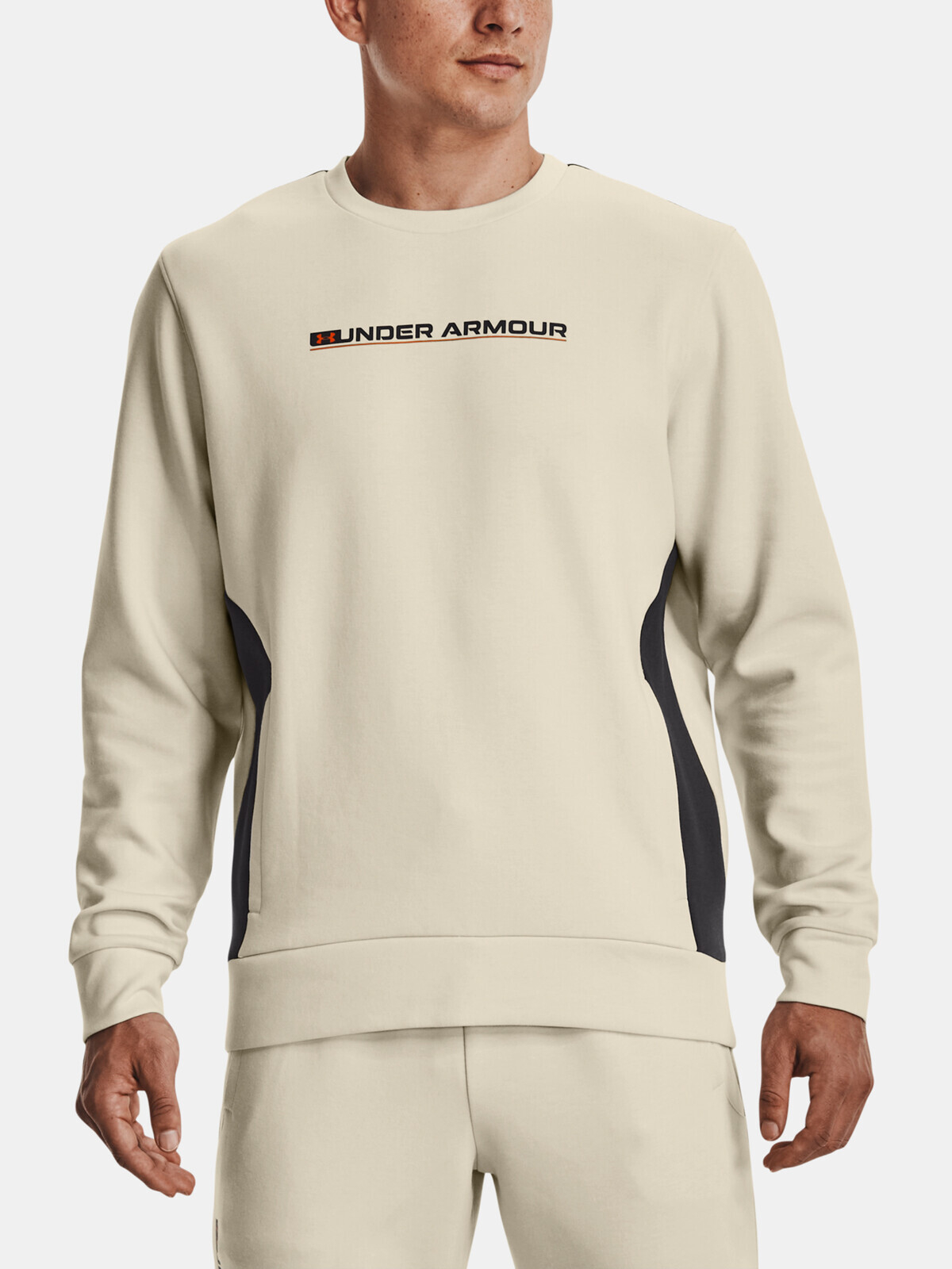 Under Armour Sweatshirt UA SUMMIT KNIT CREW-BRN - Mens