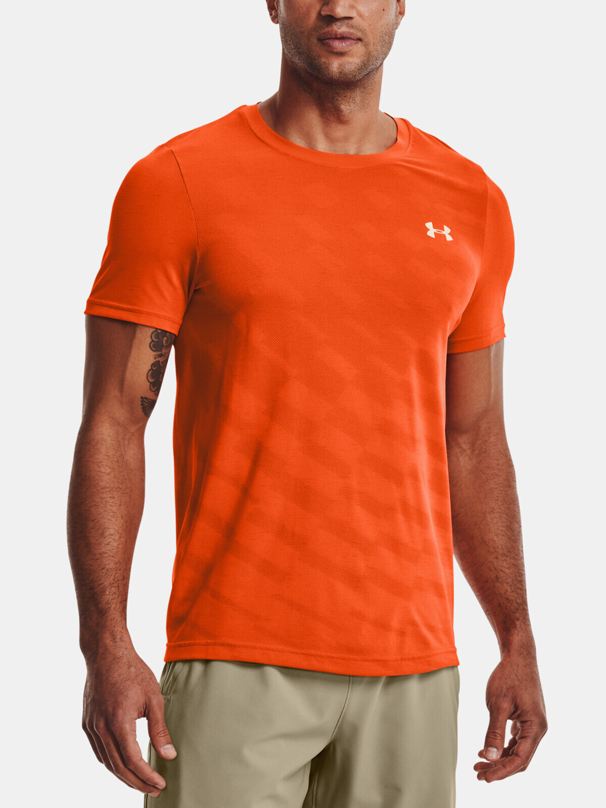 Under Armour T-shirt UA Seamless Radial SS-ORG - Men