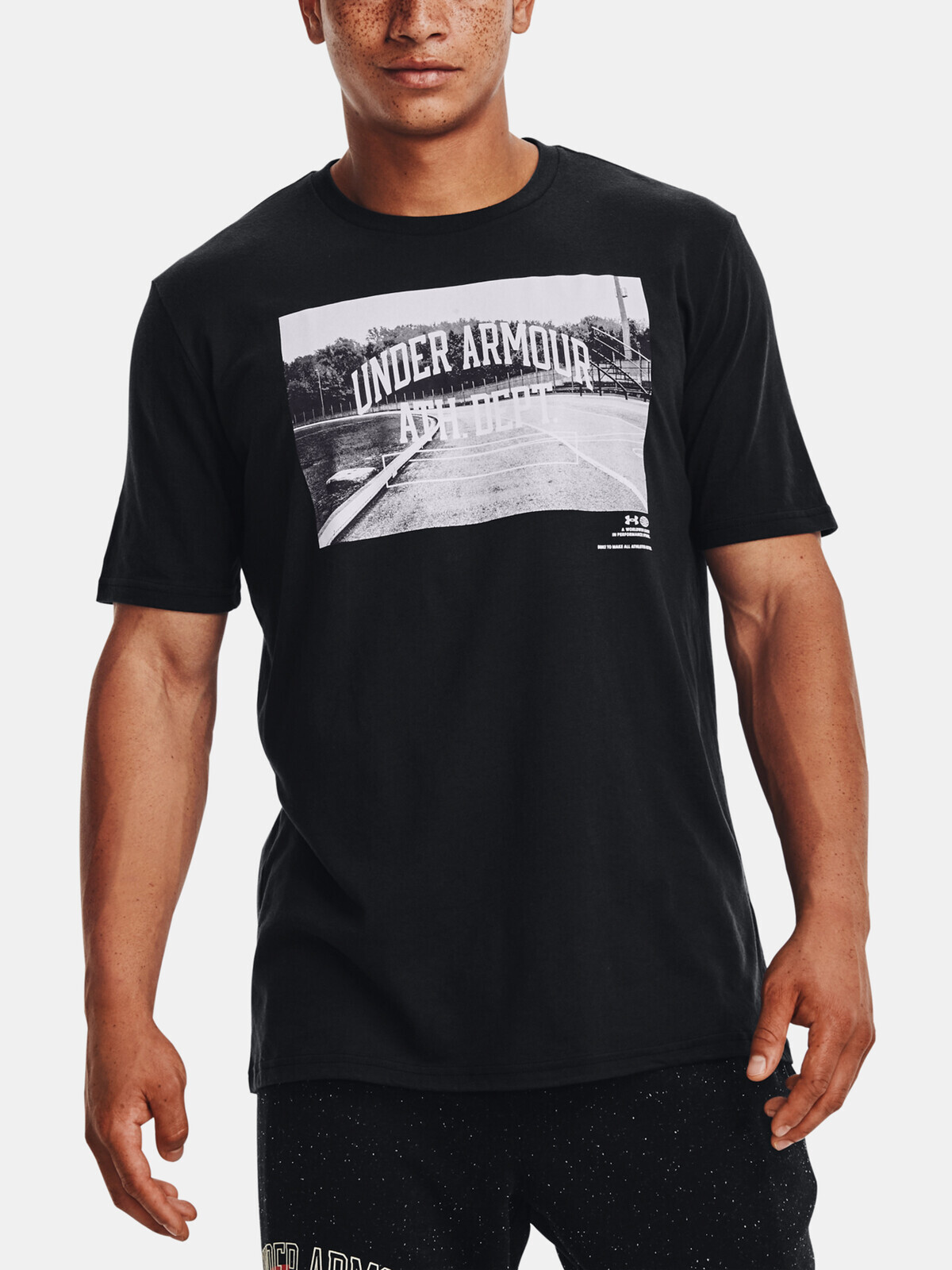 Under Armour T-Shirt UA ATH DEPT SS-BLK - Men
