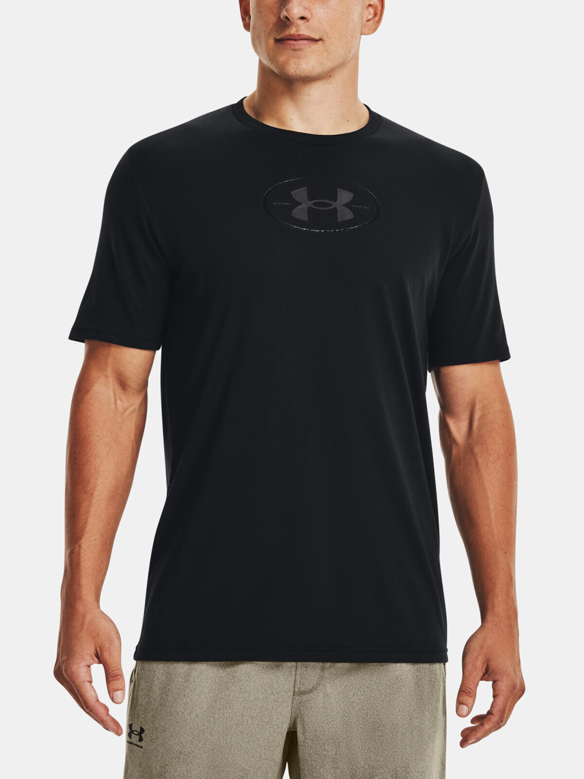 Under Armour T-Shirt UA REPEAT BRANDED SS-BLK - Men