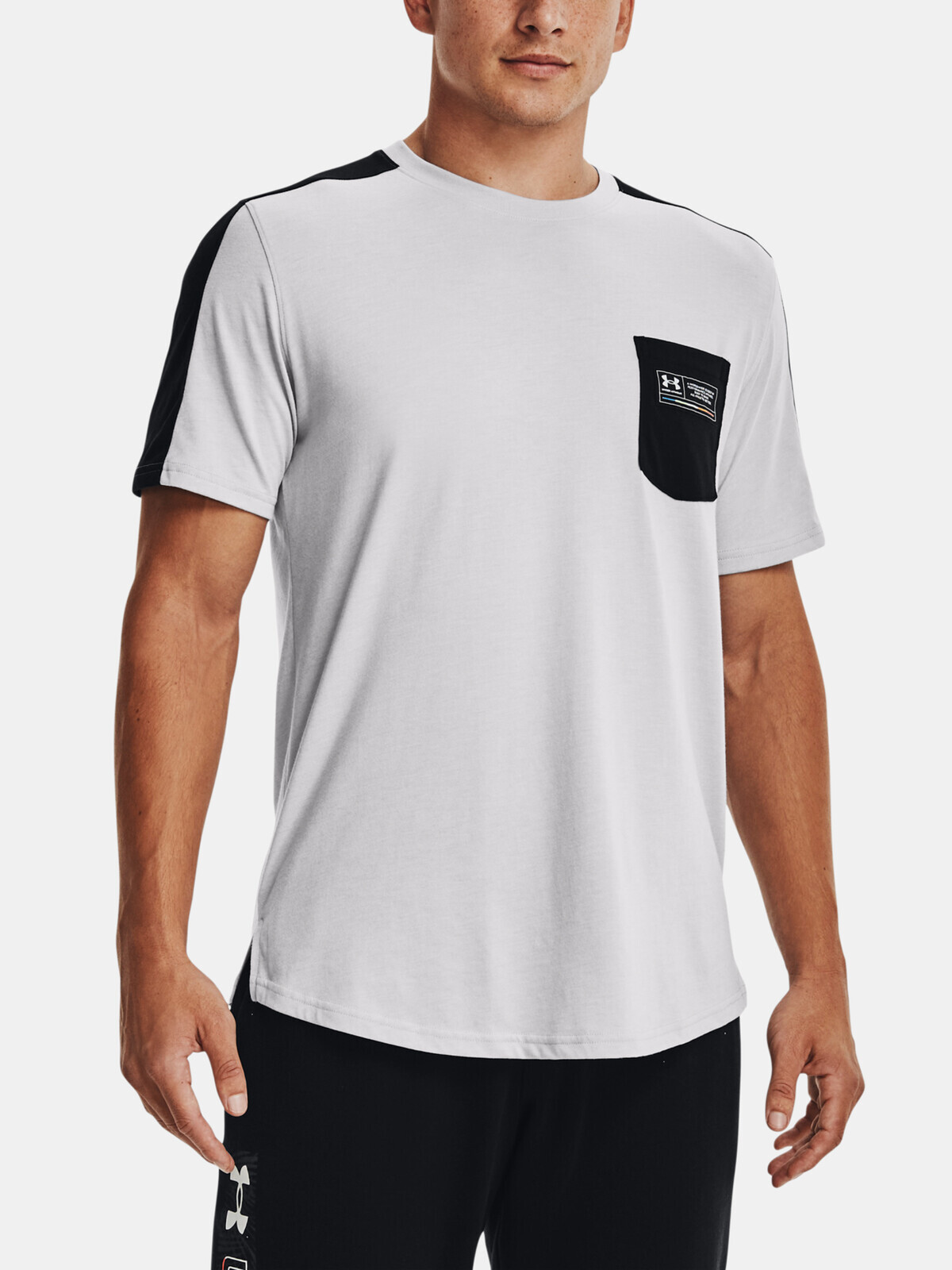 Under Armour T-Shirt UA Pocket Tee-GRY - Men