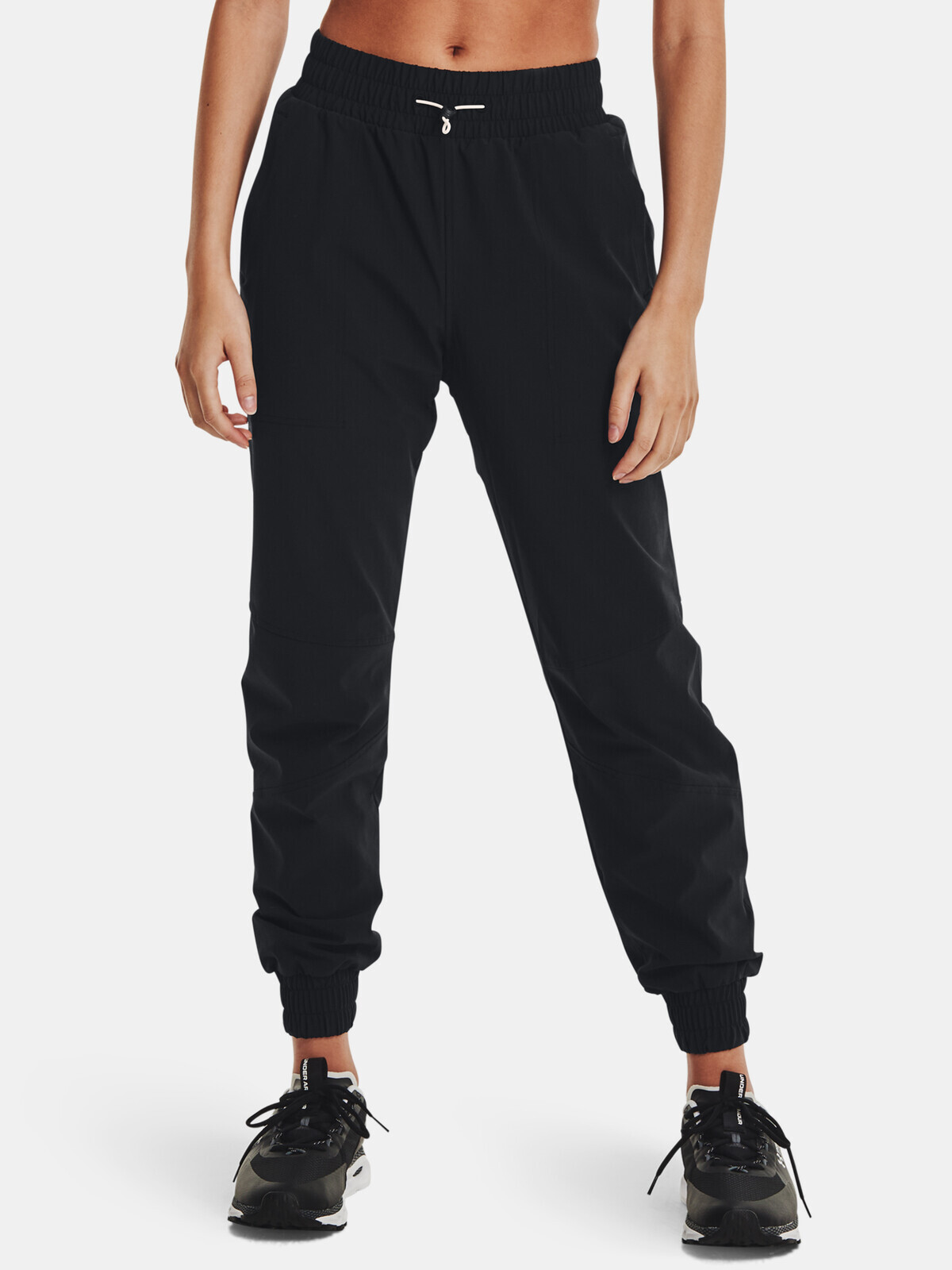 Under Armour Pants UA Rush Woven Pants-BLK - Women