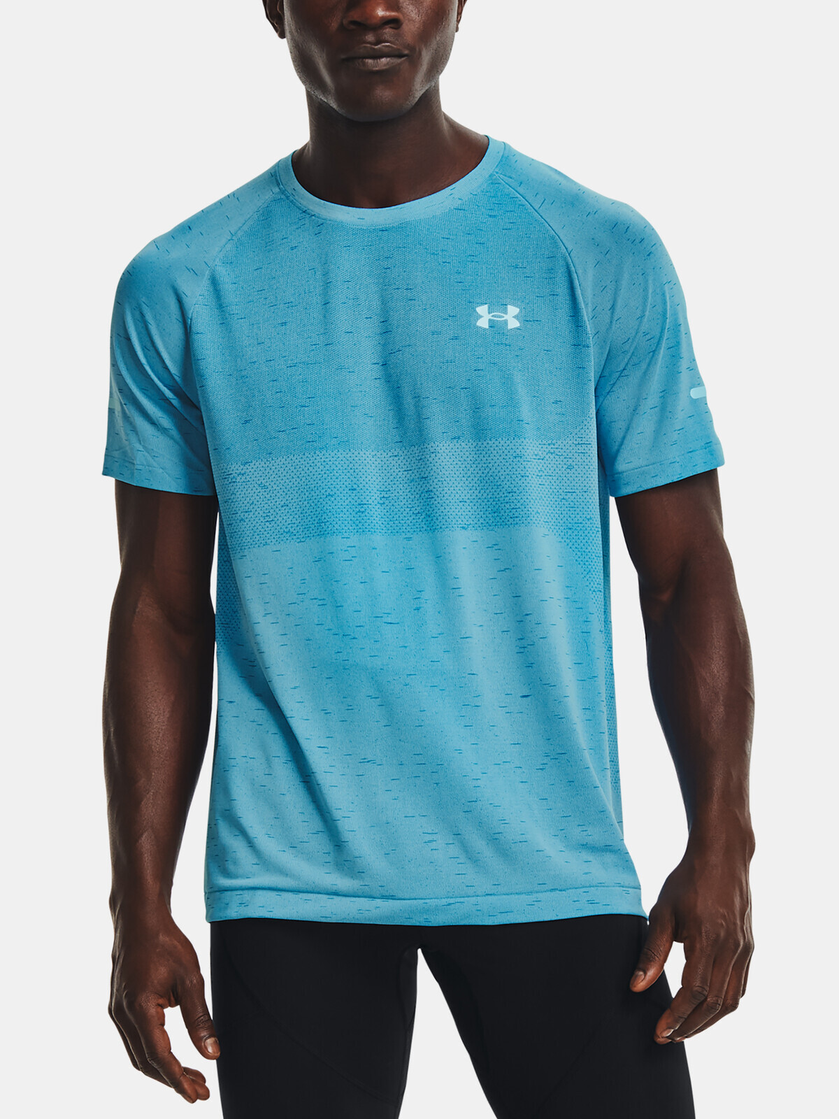 Under Armour T-Shirt UA Seamless Run SS-BLU - Men