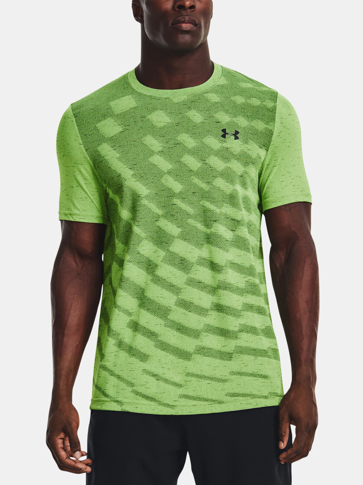 Under Armour T-Shirt UA Seamless Radial SS-GRN - Men