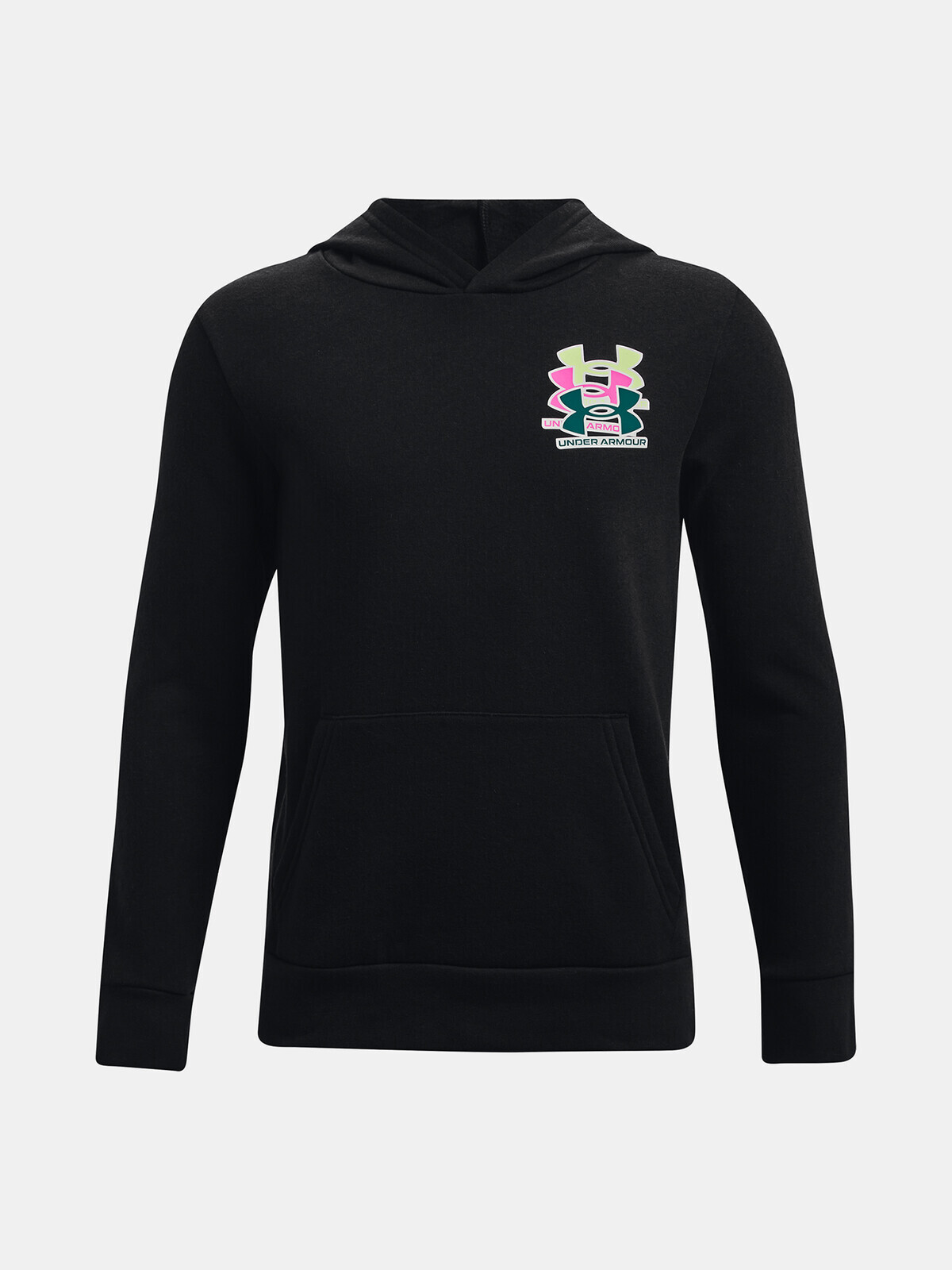 Under Armour Sweatshirt UA Rival Fleece ANAML Hoodie-BLK - Guys