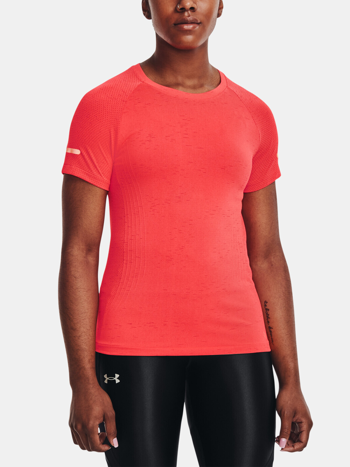 Tričko Under Armour UA Seamless Run SS-ORG - Dámske