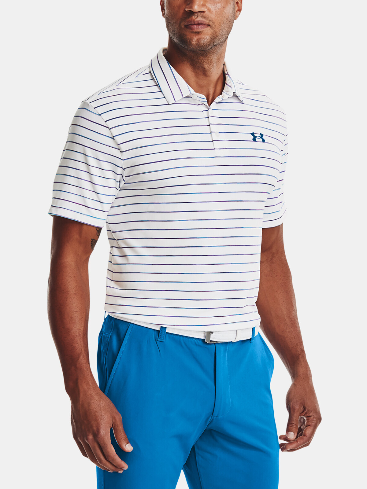 Under Armour T-Shirt UA Playoff Polo 2.0-WHT - Men