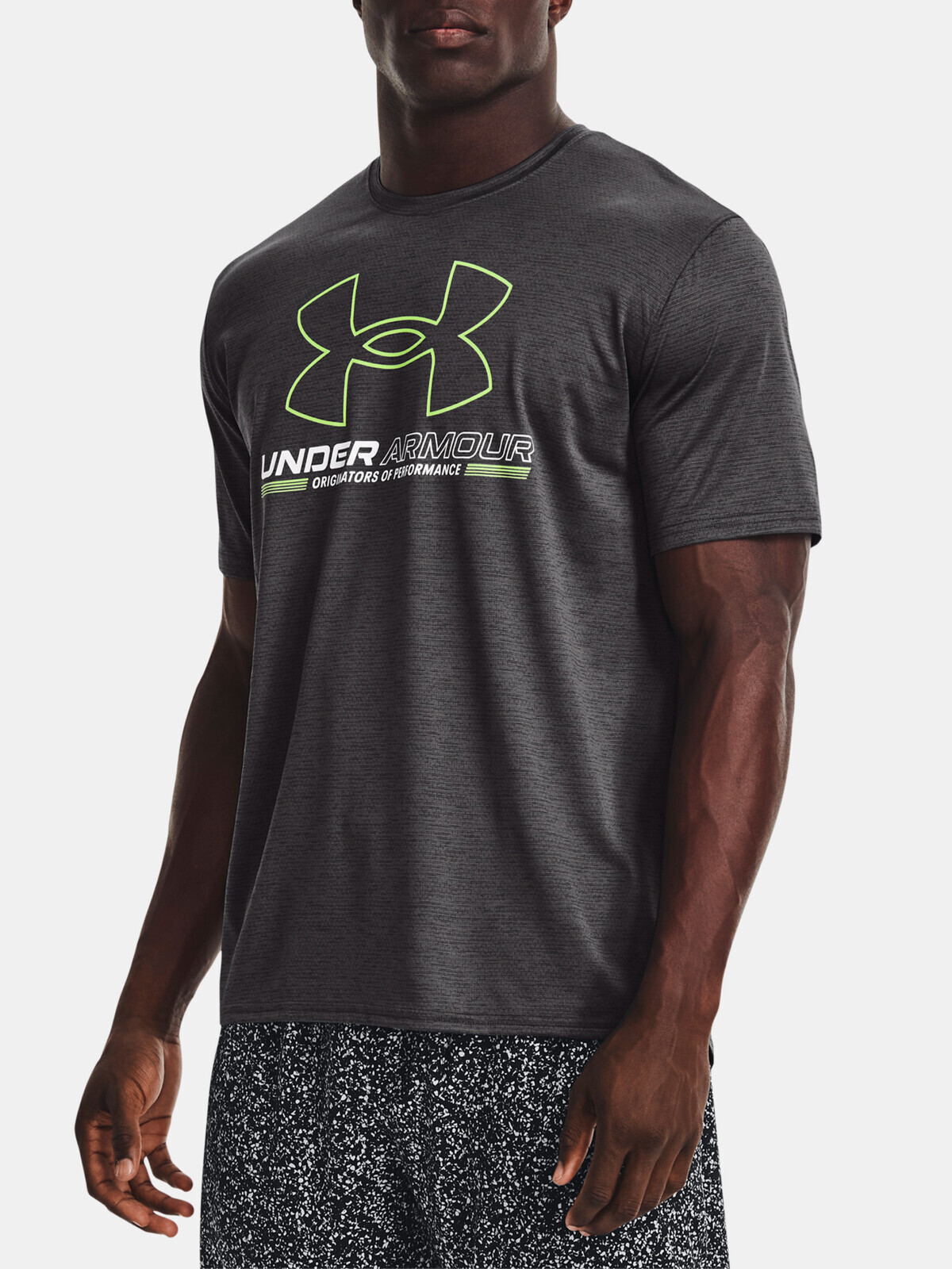 Under Armour T-Shirt UA Training Vent Graphic SS-GRY - Men